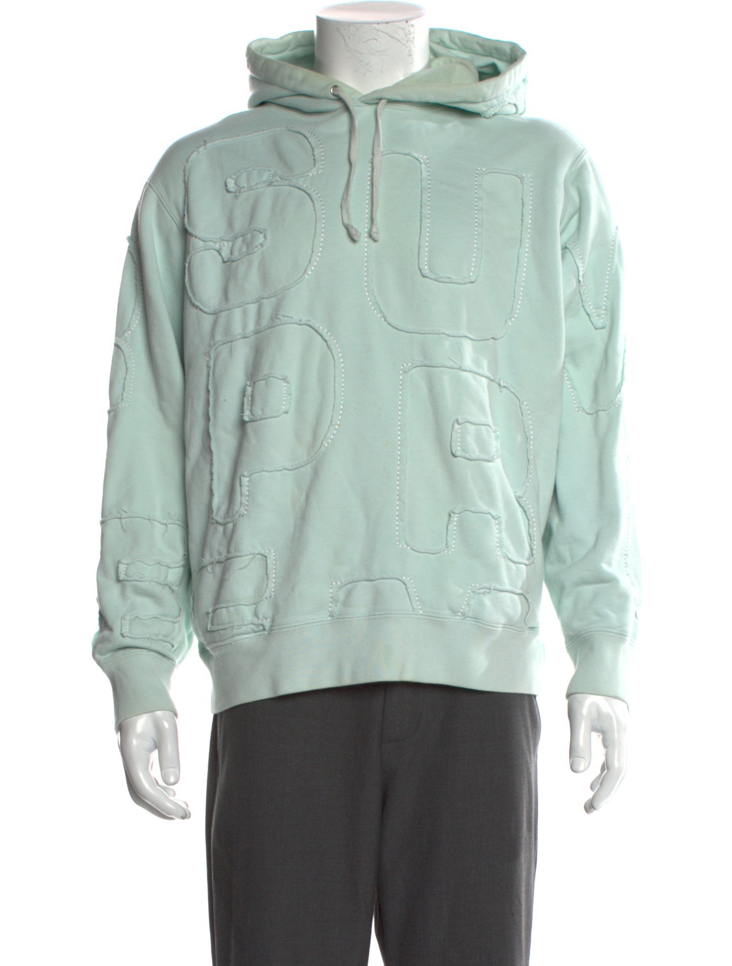 Supreme 2020 Cutout Letters Hoodie