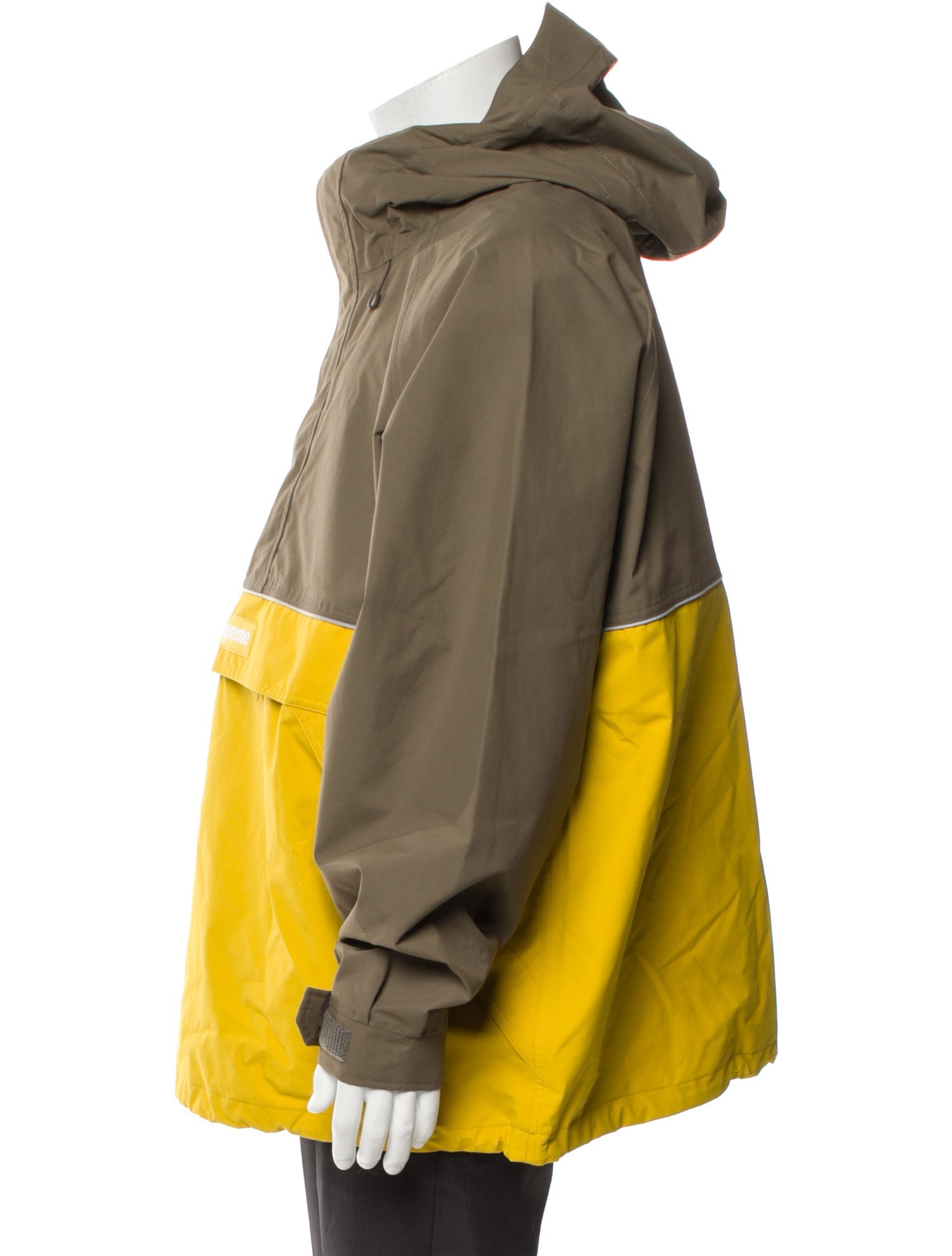 Supreme 2024 Colorblock Pattern Parka