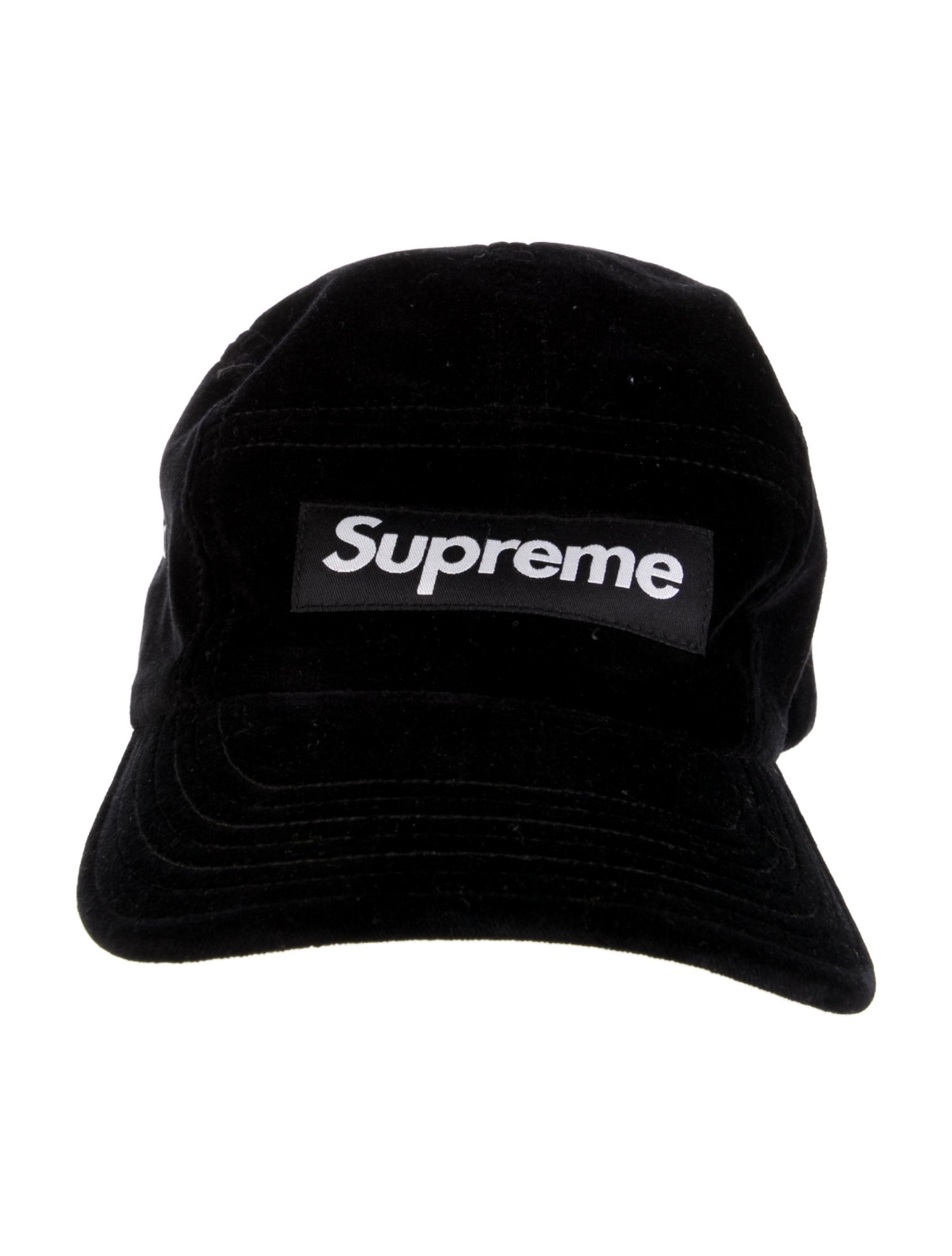 Supreme Velvet Camp Cap