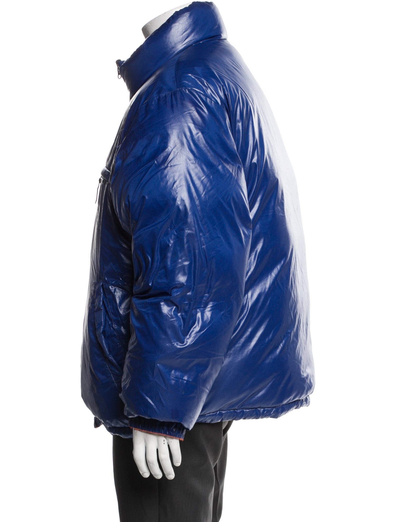 Supreme 2020 Shiny Reversible Puffy Puffer Coat