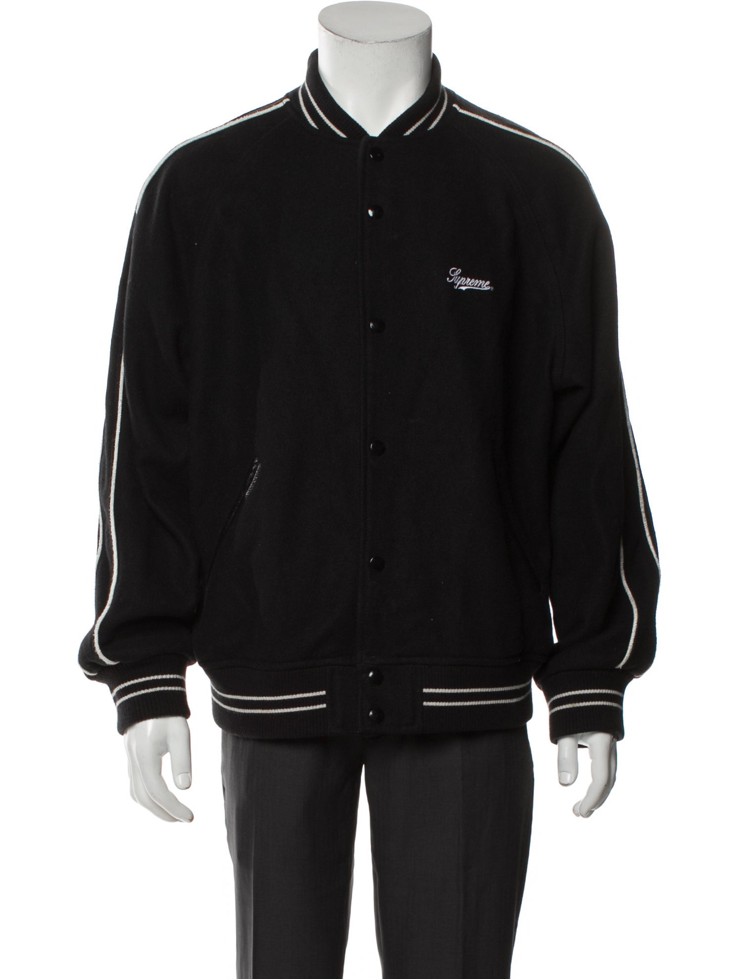 Supreme 2021 Jamie Reid It's All Bollocks Varsity Jacket