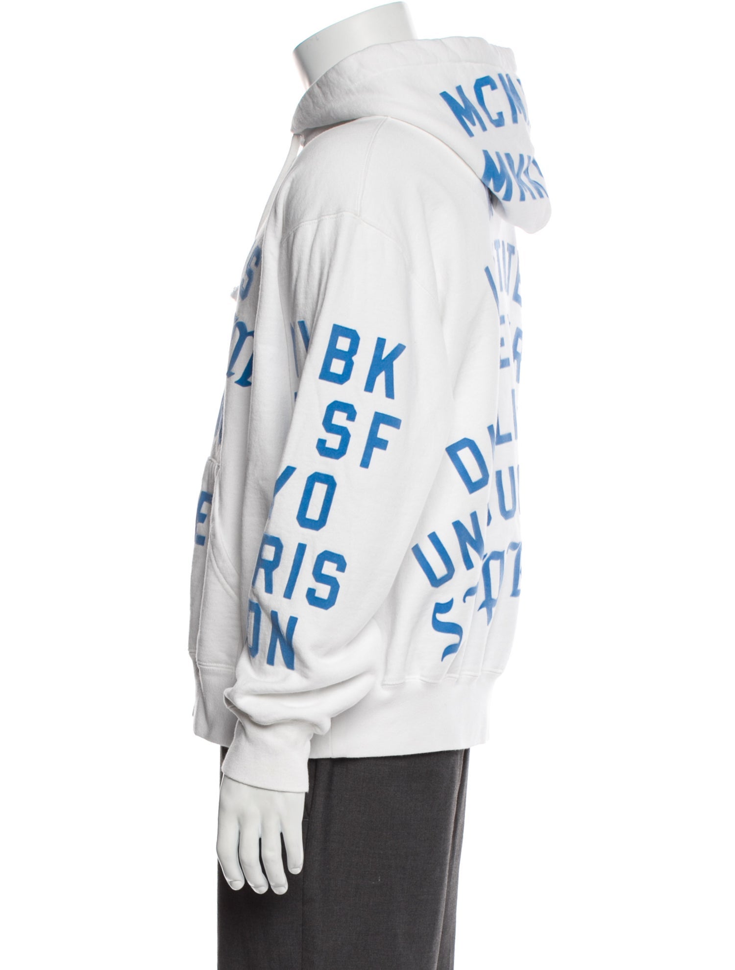 Supreme 2023 Team Flocked Hoodie