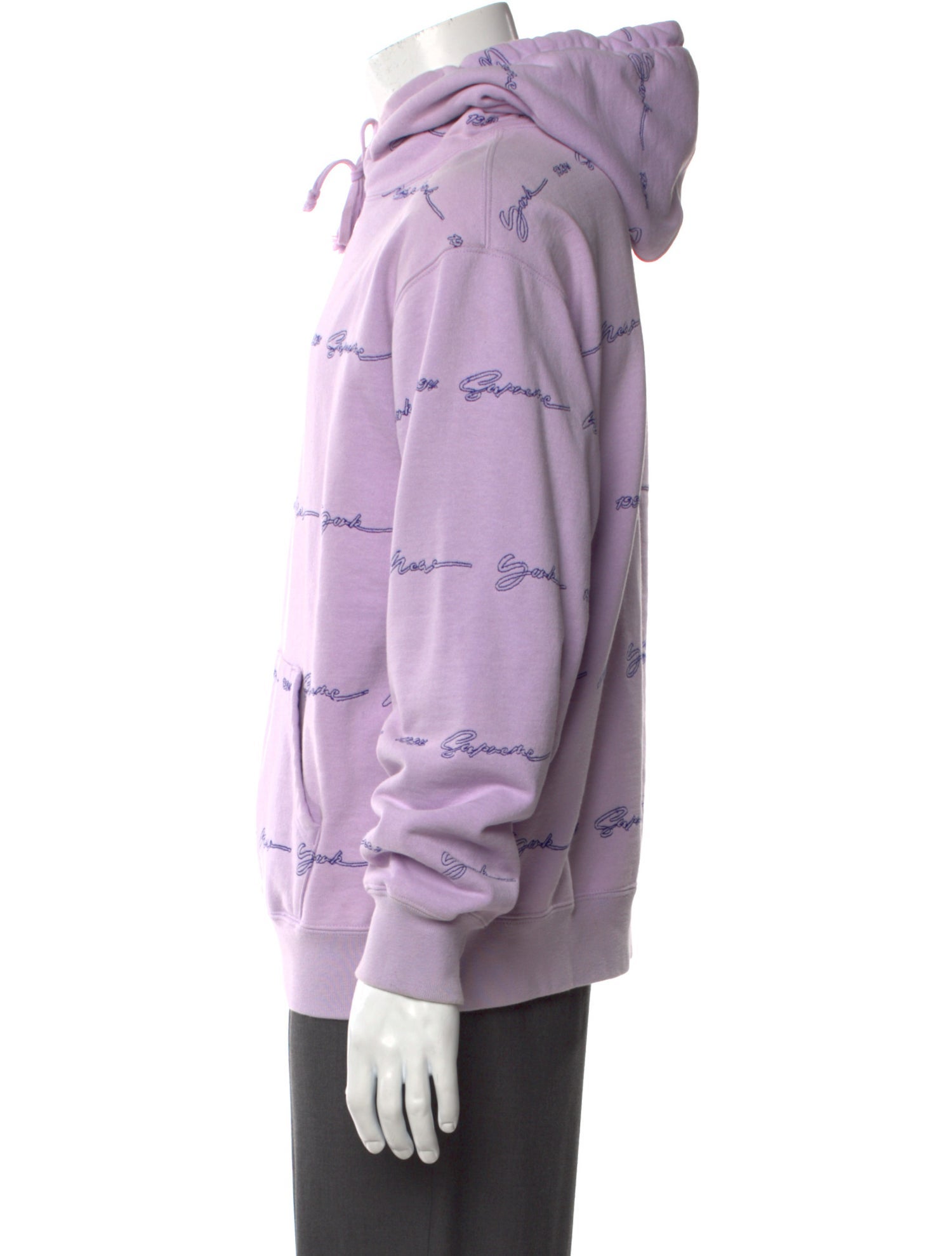 Supreme 2022 Script Stripe Hoodie