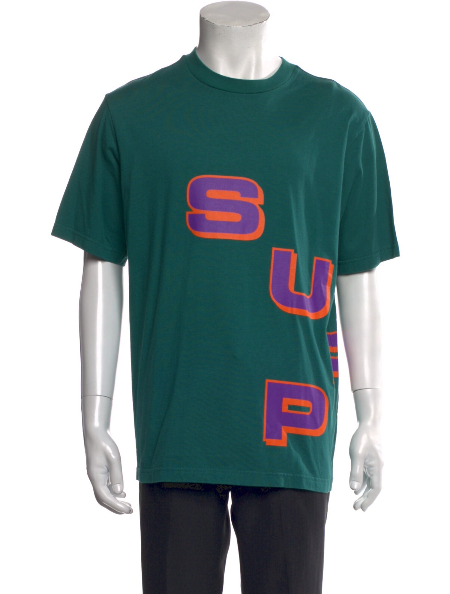 Supreme Graphic Print Crew Neck T-Shirt