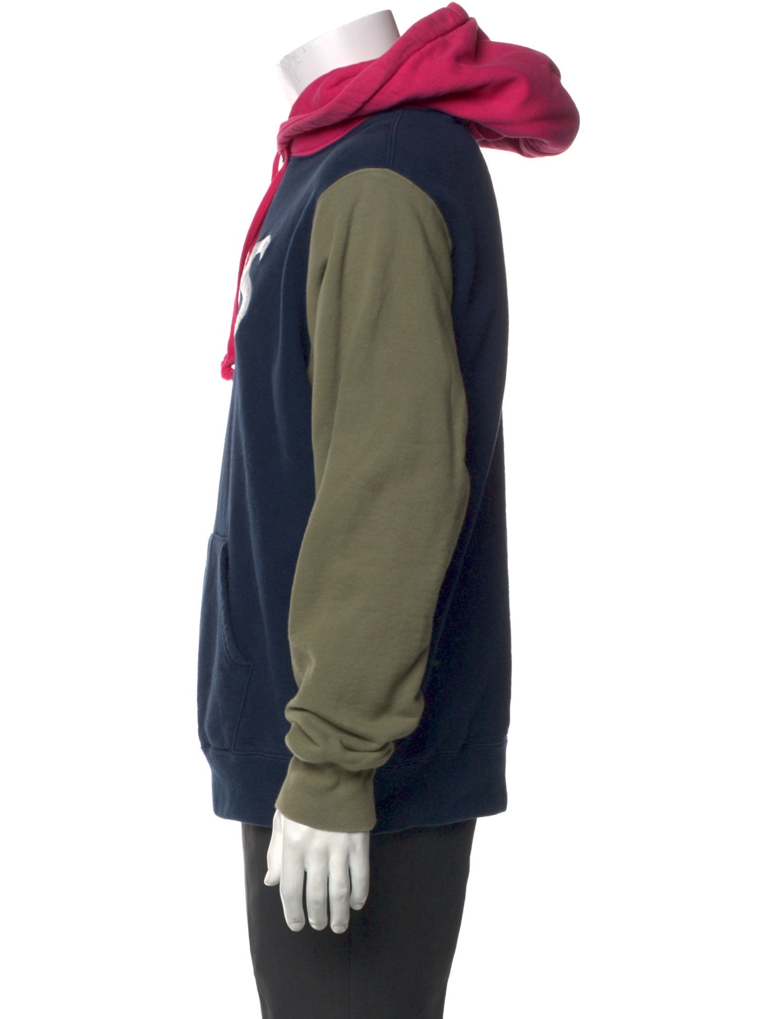 Supreme 2019 Colorblock S Logo Hoodie