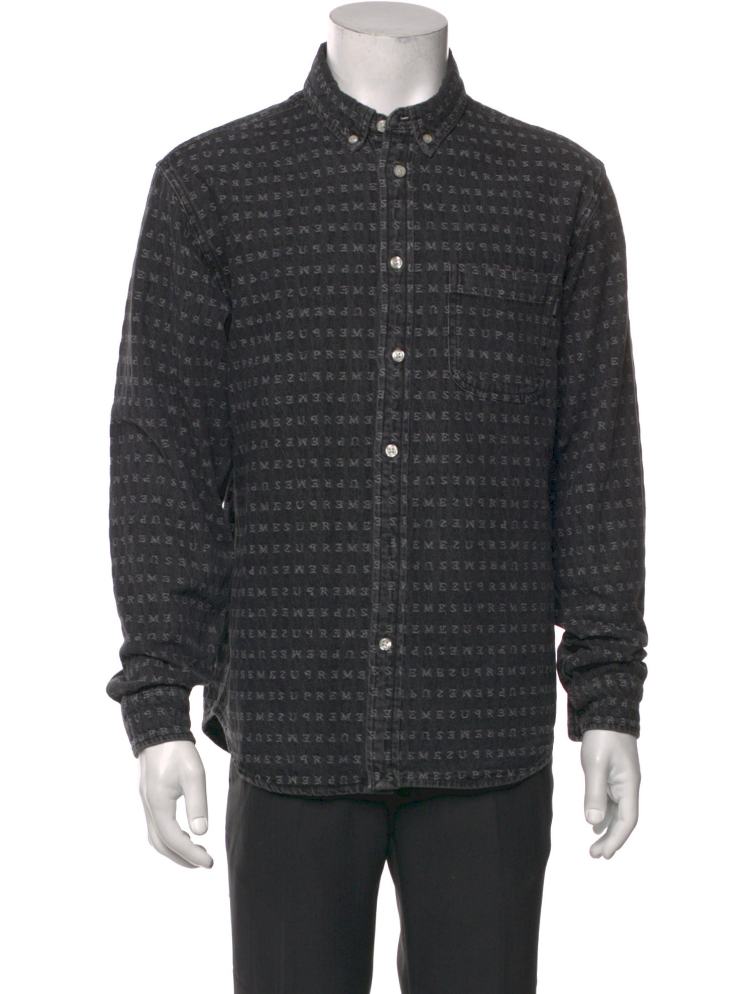 Supreme 2020 Jacquard Logo Shirt