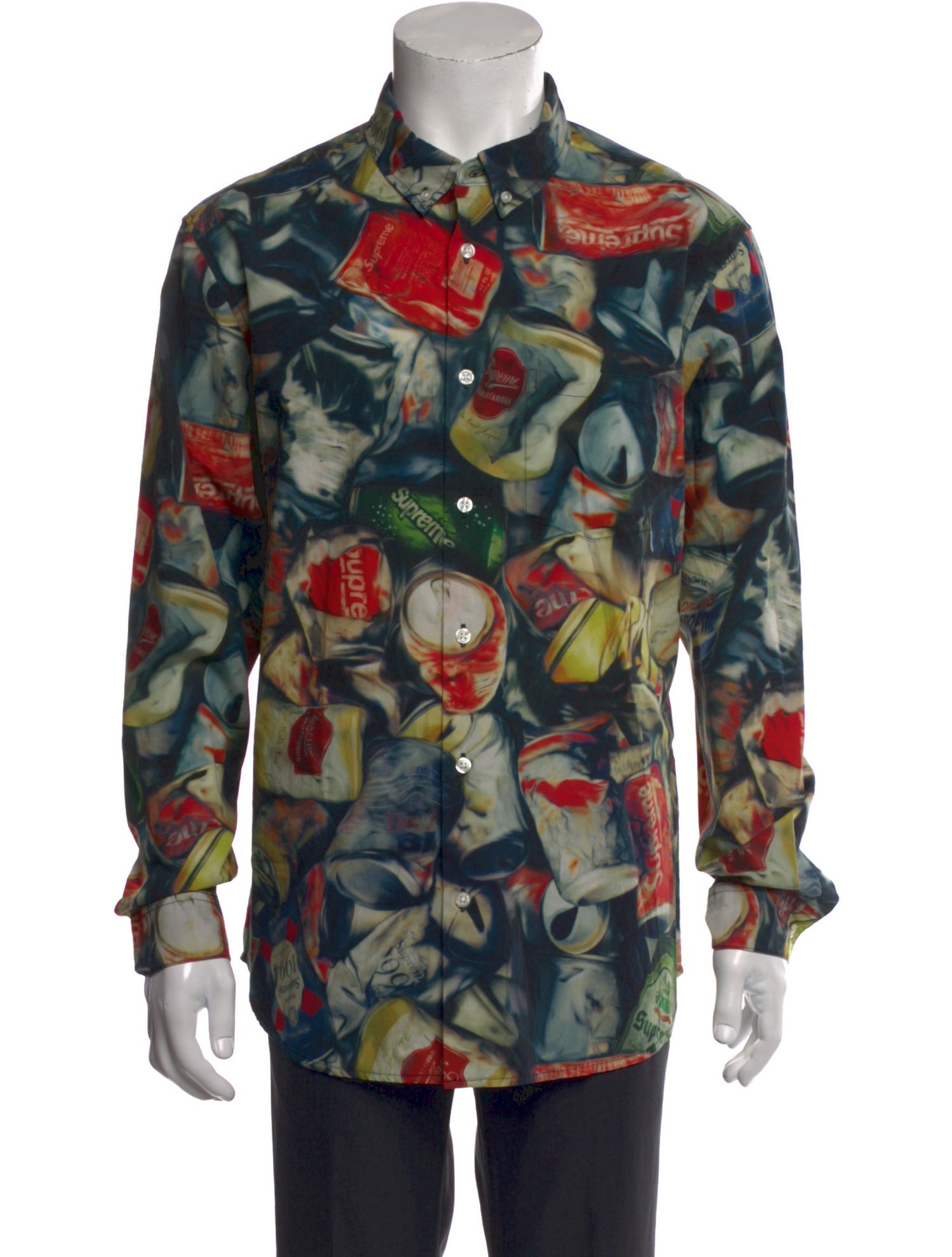 Supreme 2021 Cans Shirt