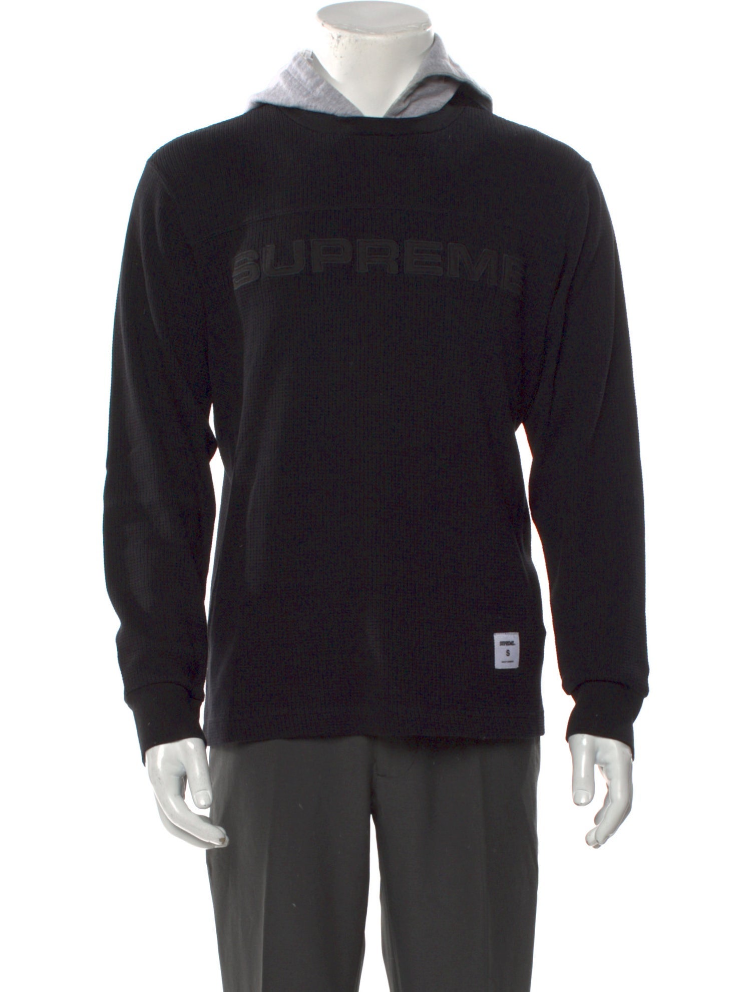 Supreme Crew Neck Long Sleeve Hoodie