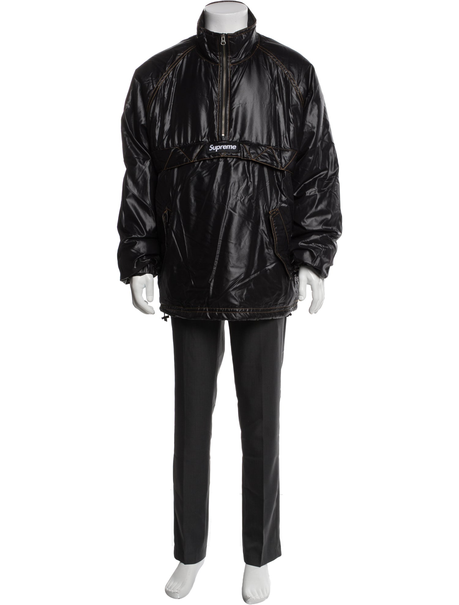 Supreme 2017 Contrast Stitch Parka