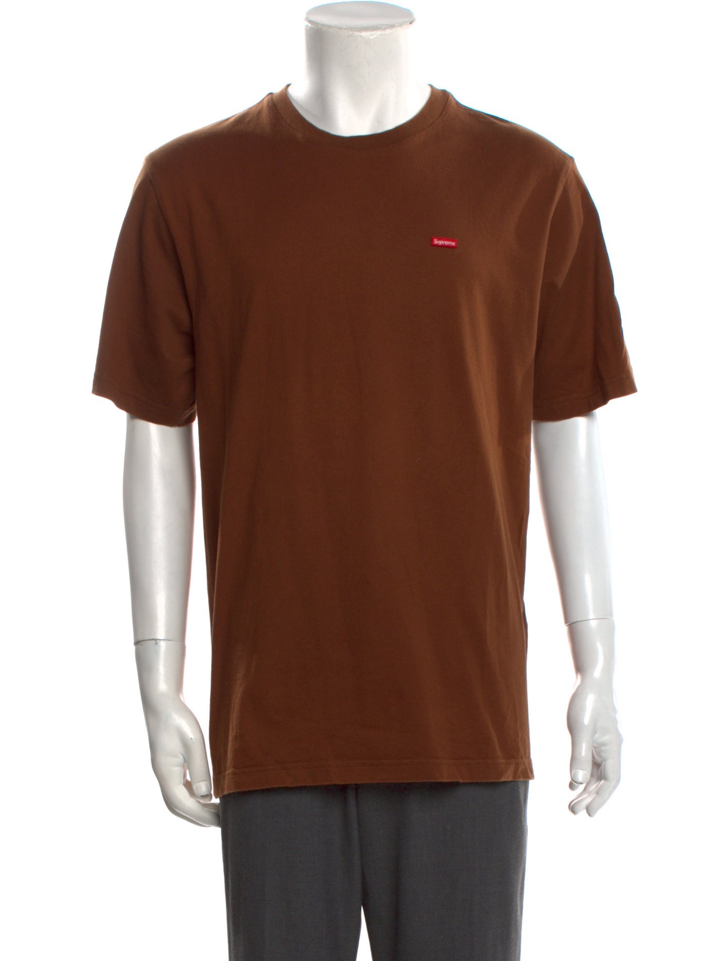 Supreme Signature Logo Crew Neck T-Shirt