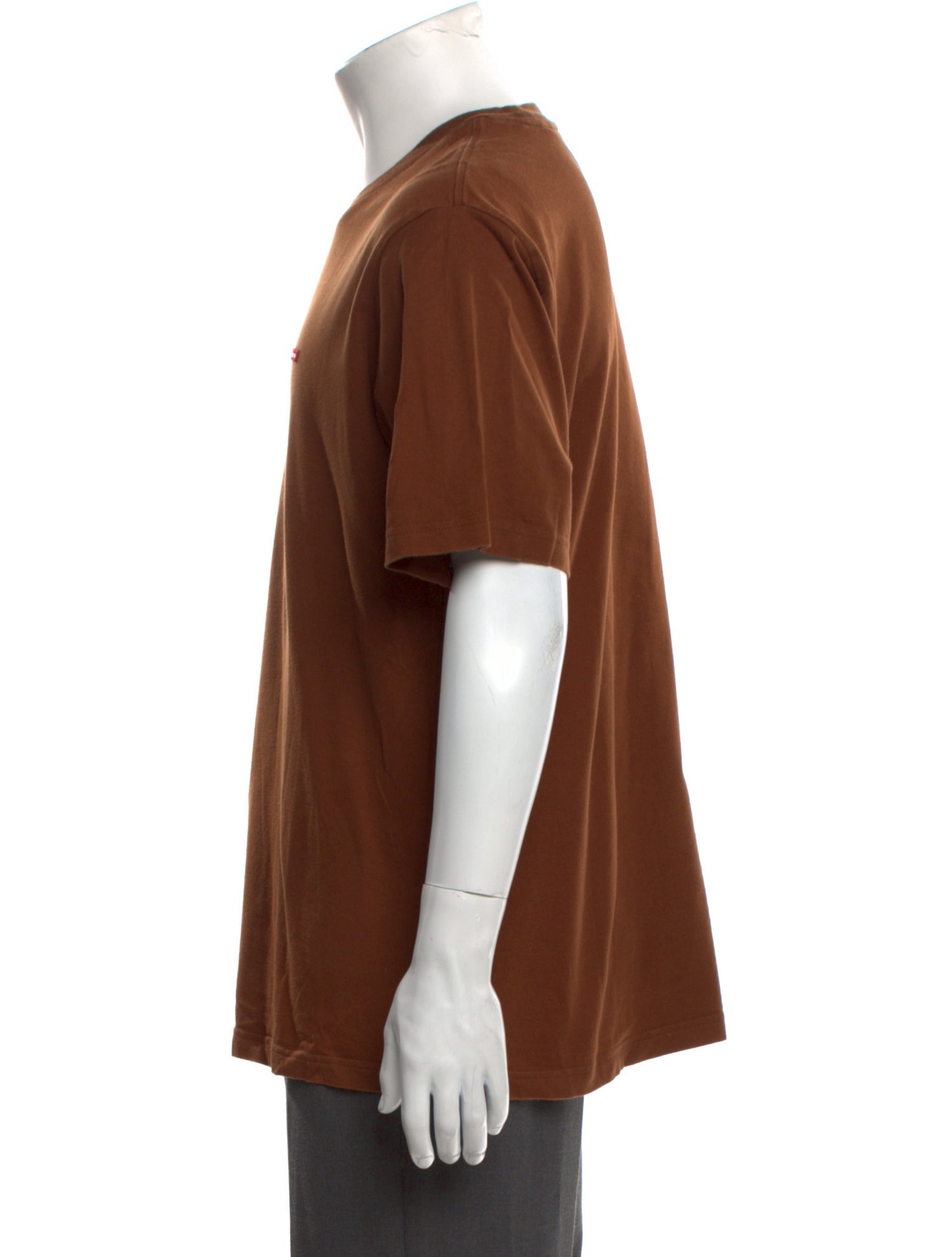 Supreme Signature Logo Crew Neck T-Shirt