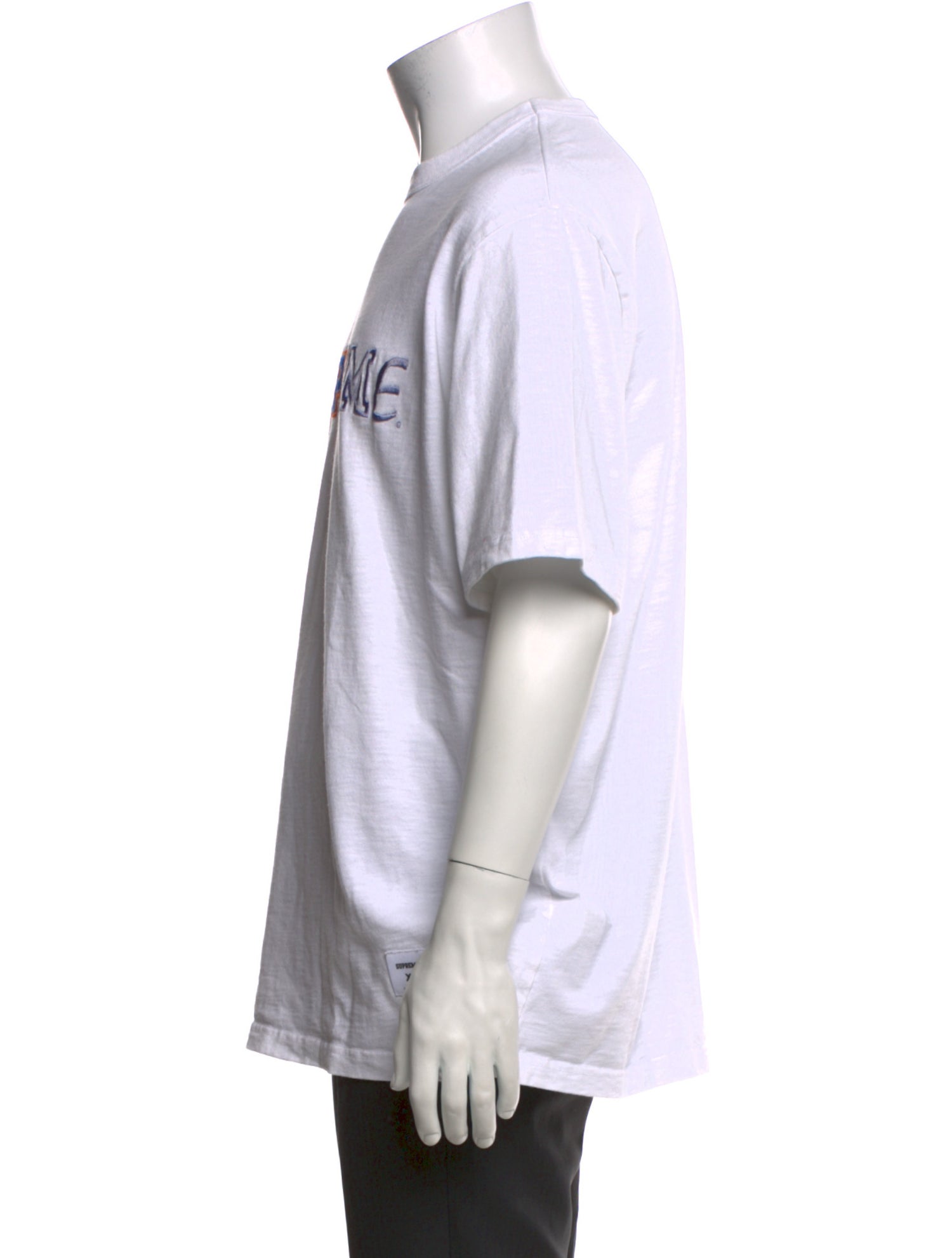 Supreme Signature Logo Graphic Print T-Shirt