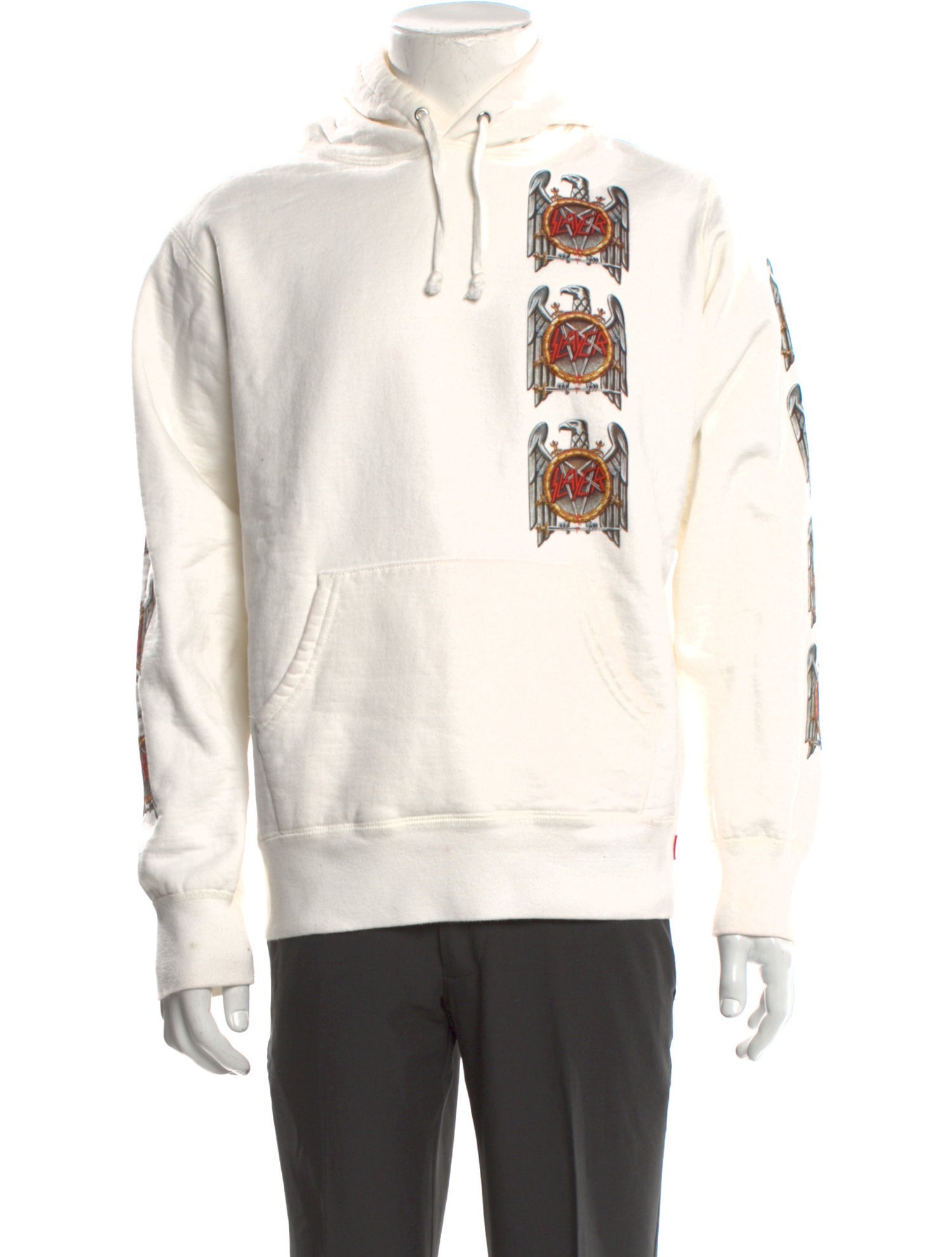 Supreme 2016 x Slayer Eagle Hoodie