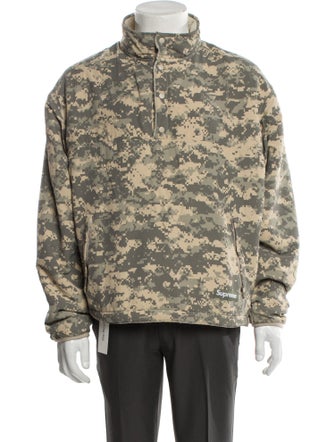 Supreme Polartec Shearling Reversible Camouflage Print Jacket