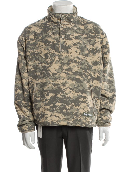 Supreme Polartec Shearling Reversible Camouflage Print Jacket