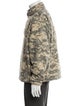 Supreme Polartec Shearling Reversible Camouflage Print Jacket