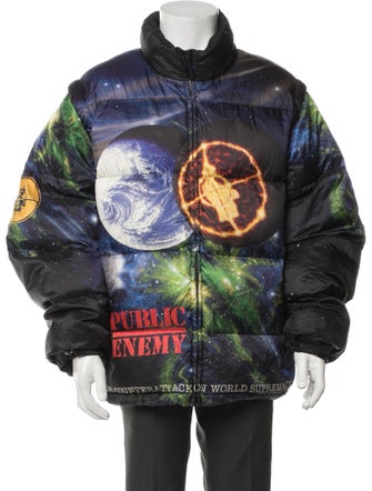 Supreme 2018 x Undercover x Public Enemy Puffer Puffer Coat