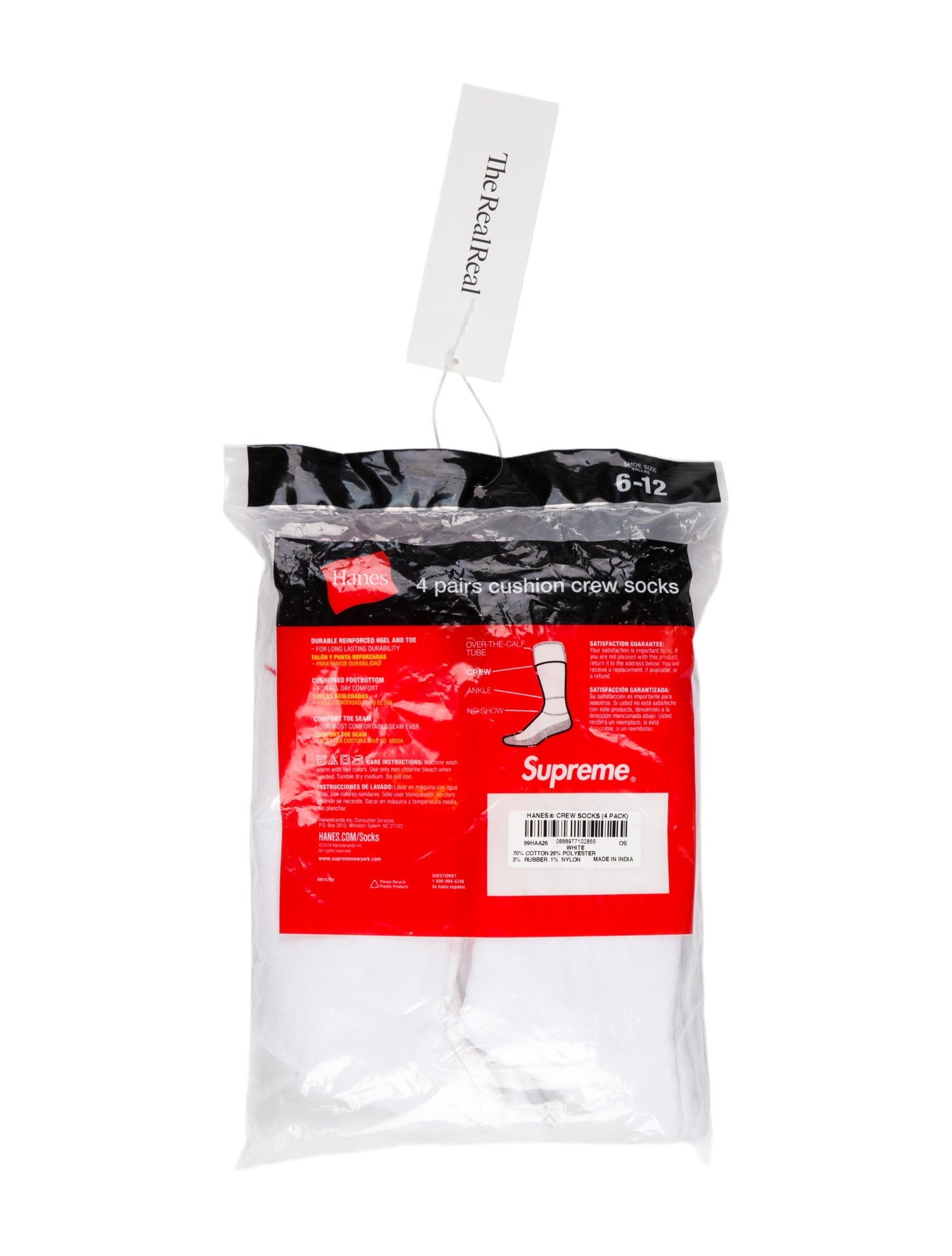 Supreme x Hanes Socks w/Tags