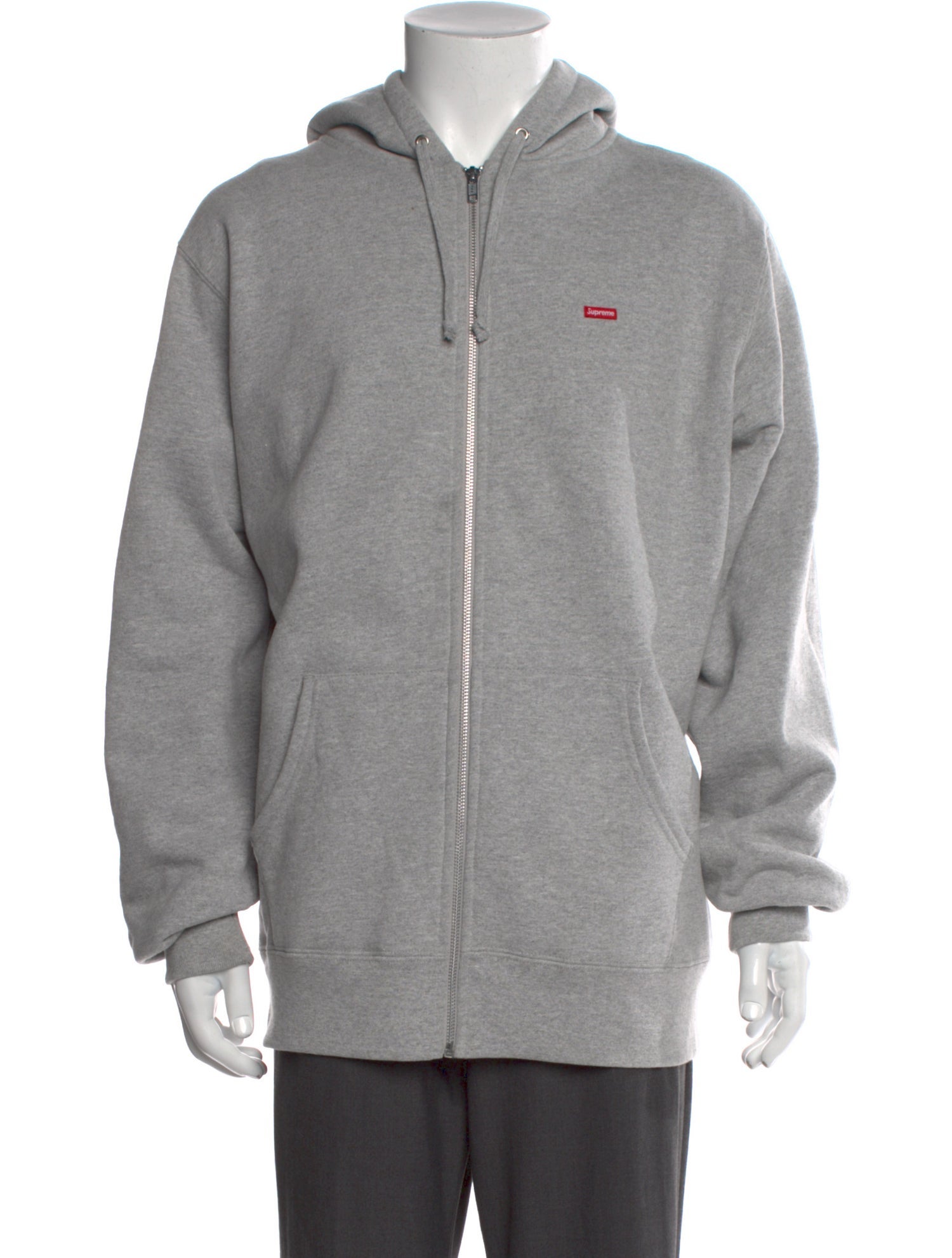Supreme Small Box V-Neck Hoodie