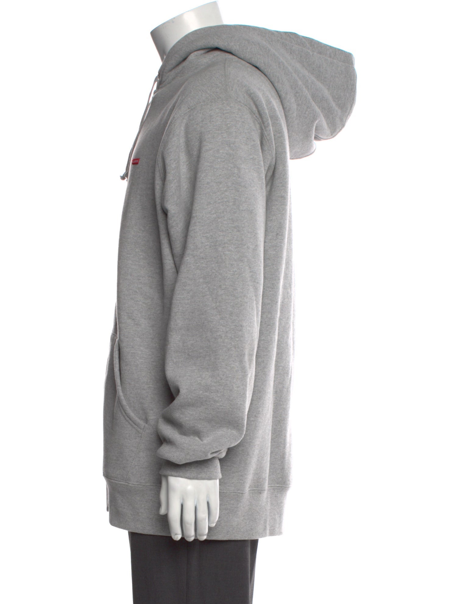 Supreme Small Box V-Neck Hoodie