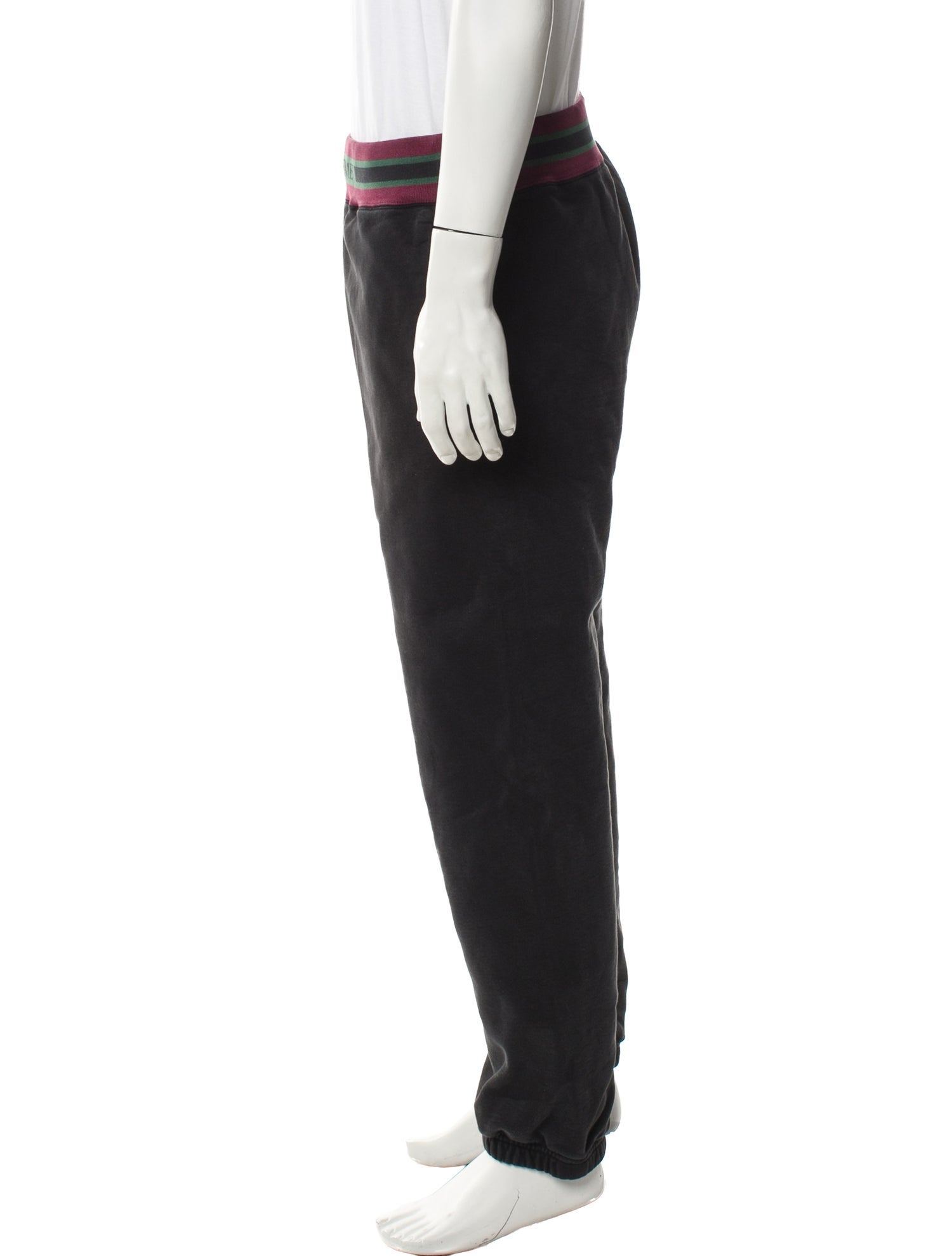 Supreme 2018 Striped Rib Sweatpant Lounge Bottoms