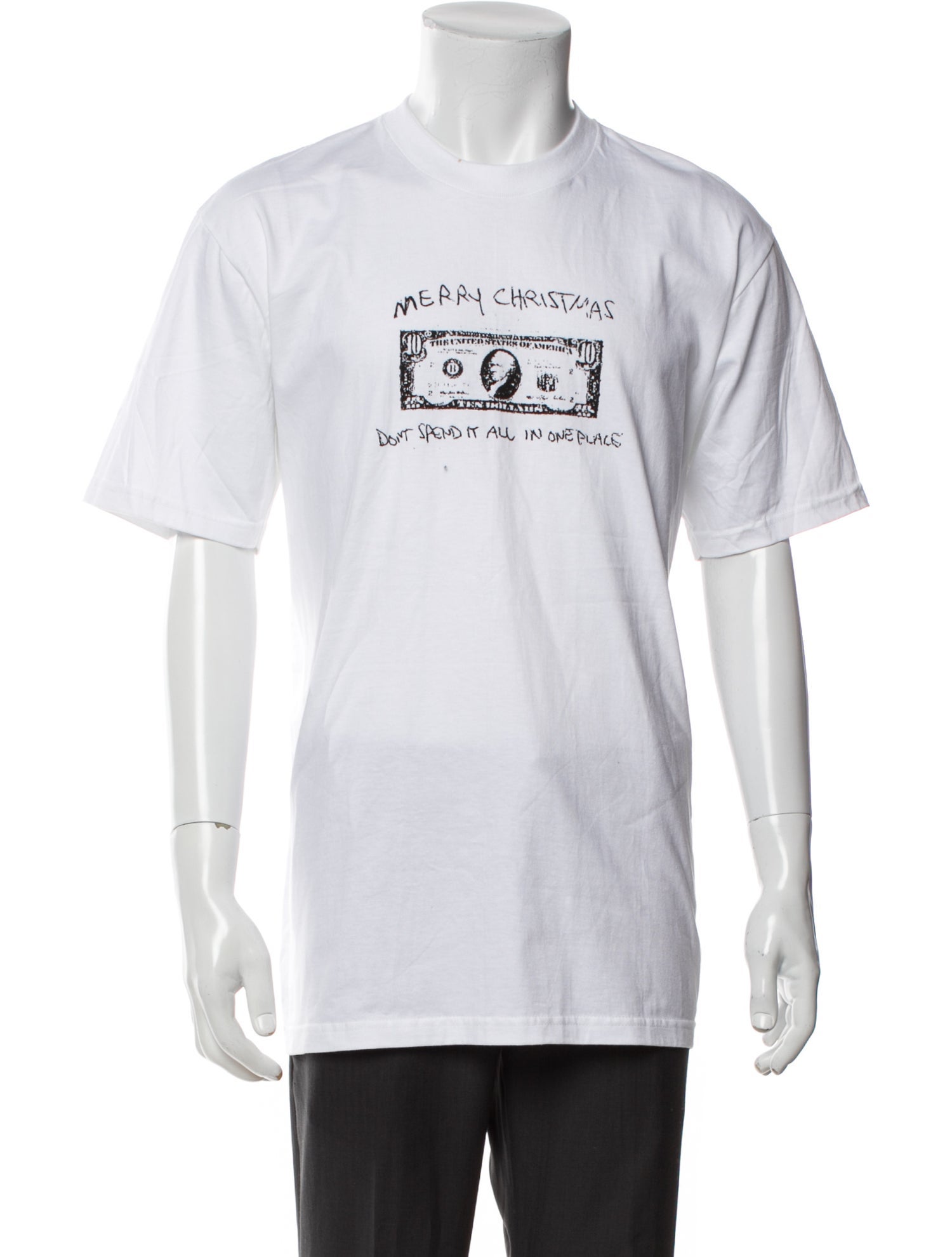 Supreme Graphic Print Crew Neck T-Shirt