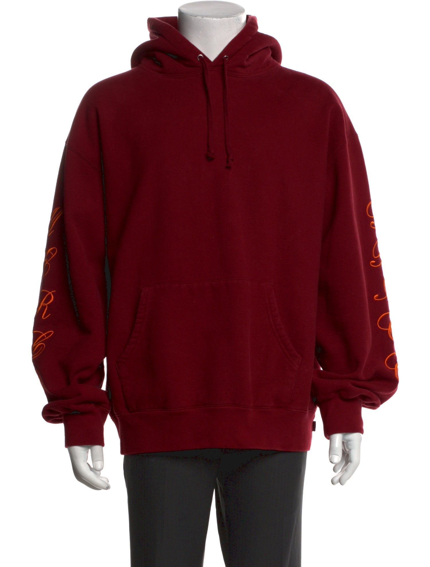 Supreme Crew Neck Long Sleeve Hoodie