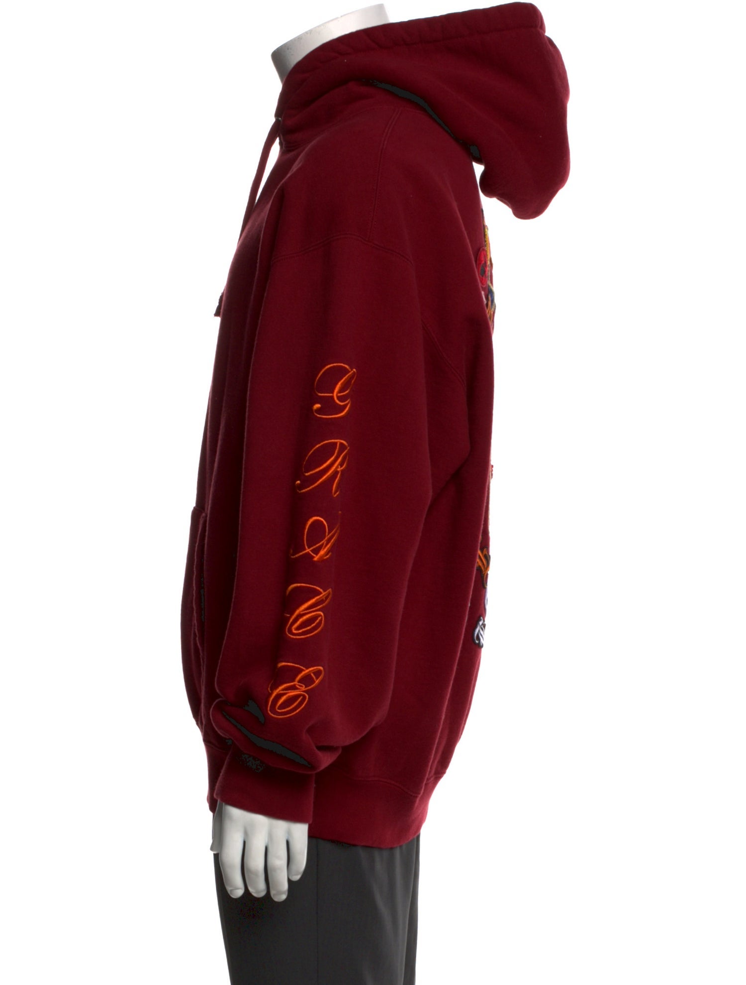 Supreme Crew Neck Long Sleeve Hoodie