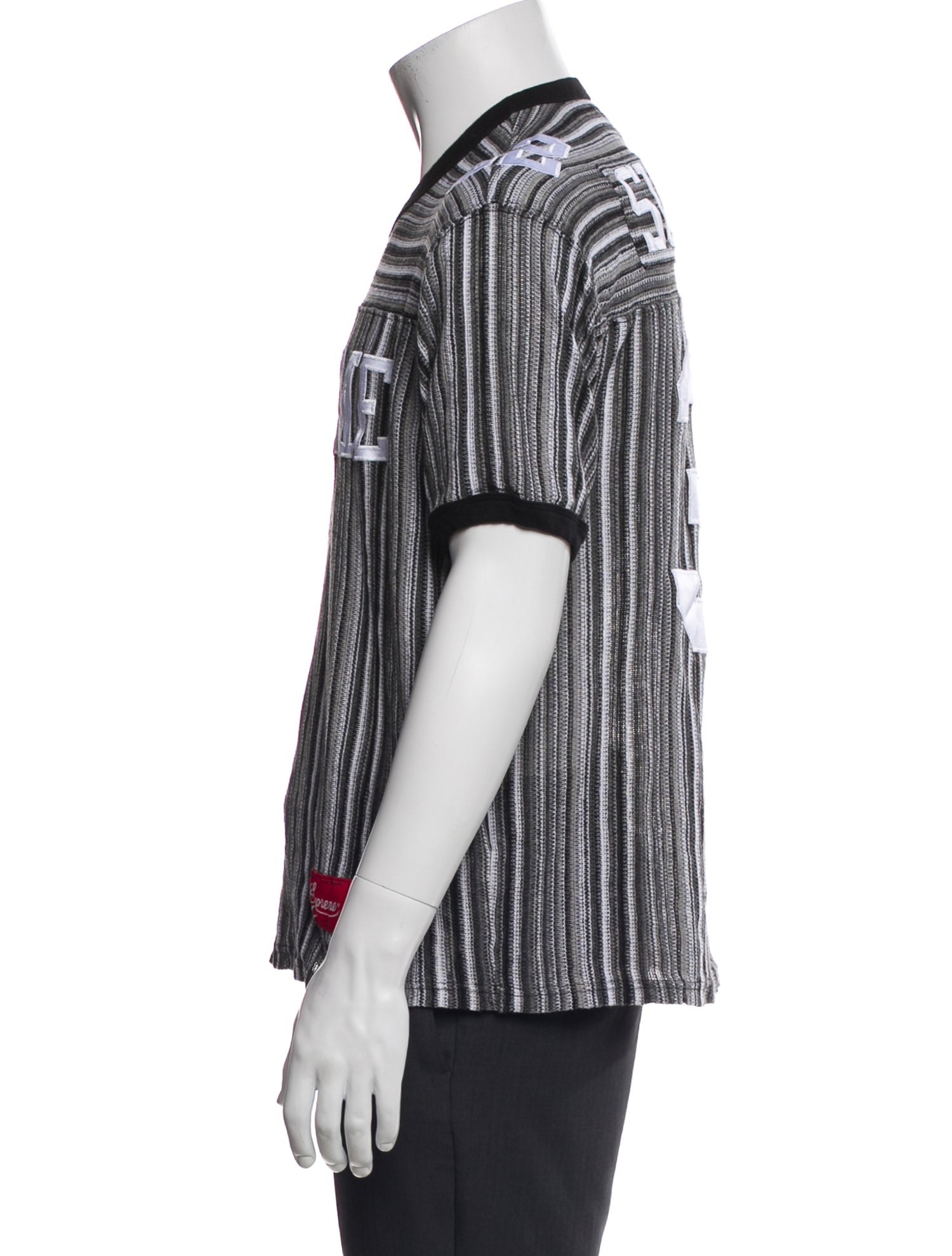 Supreme 2025 Open Knit Football T-Shirt