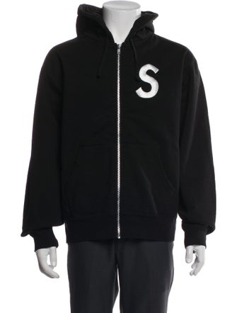 Supreme S Logo Graphic Print Hoodie