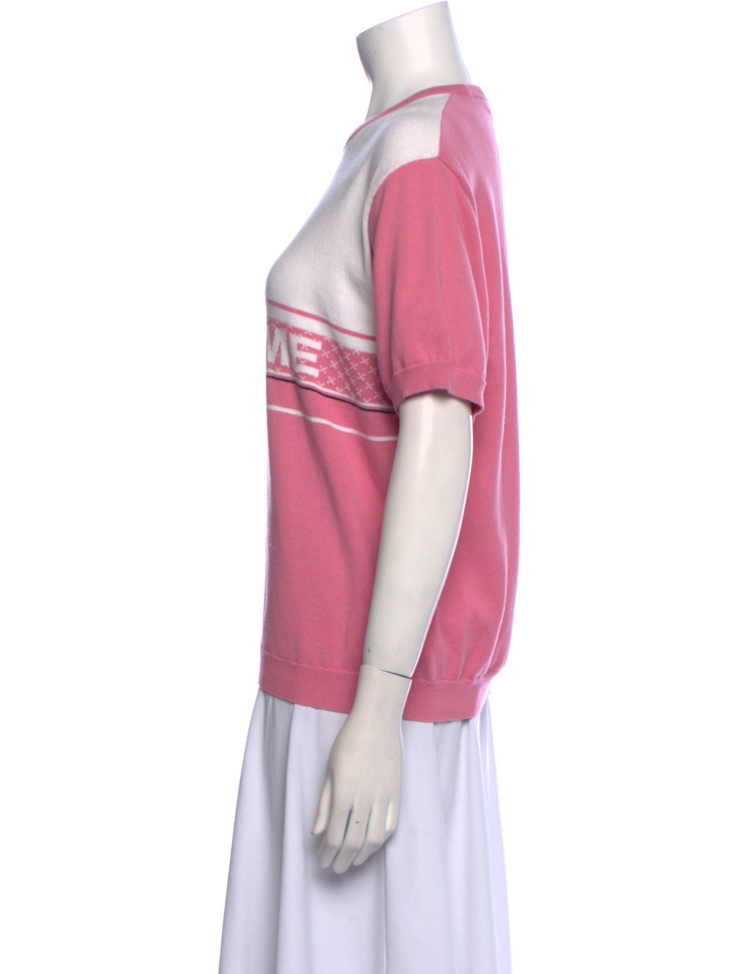 Supreme Graphic Print Crew Neck Sweater