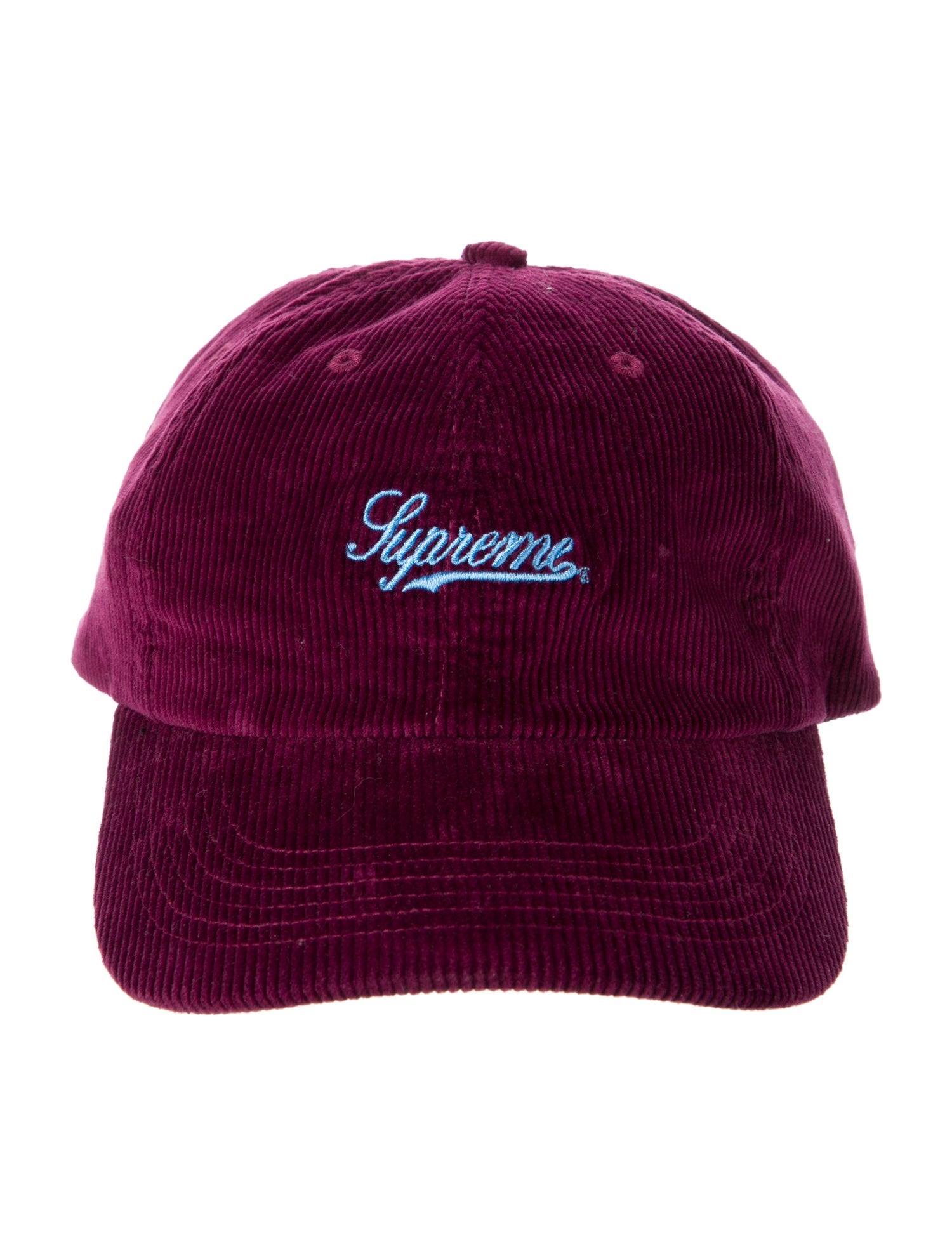 Supreme Script Corduroy 6-Panel Hat (FW22)