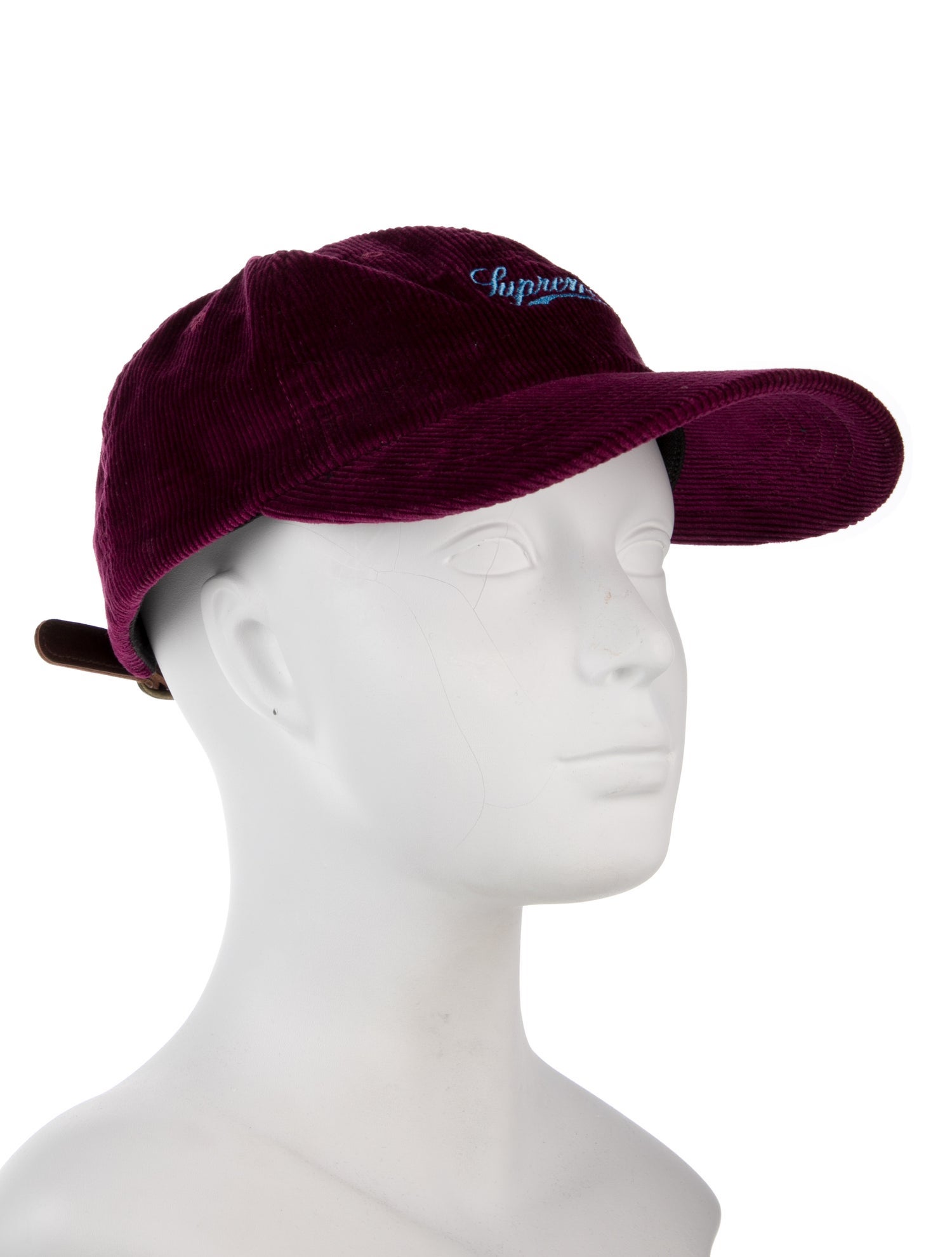 Supreme Script Corduroy 6-Panel Hat (FW22)