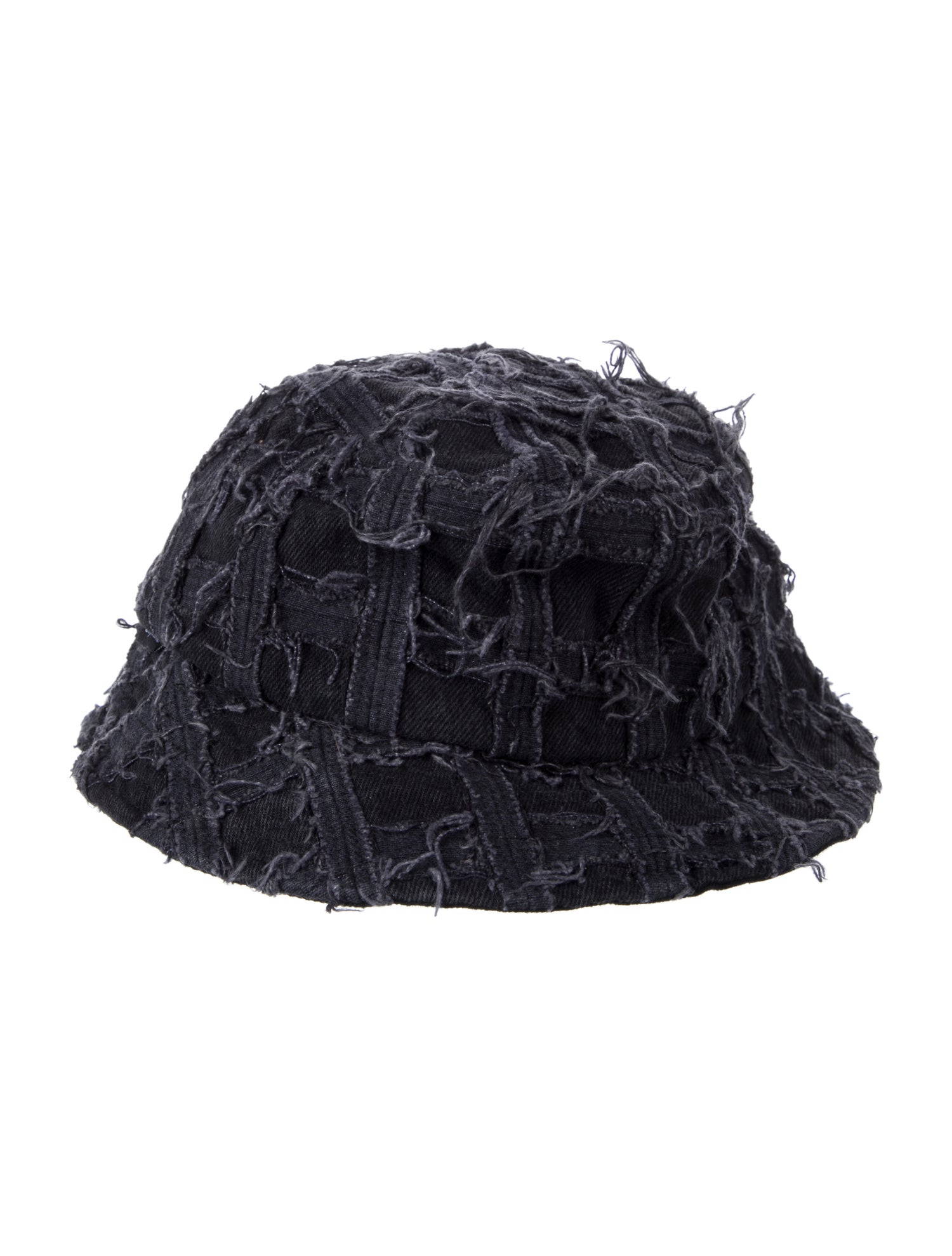 Supreme Frayed Patchwork Denim Crusher Hat