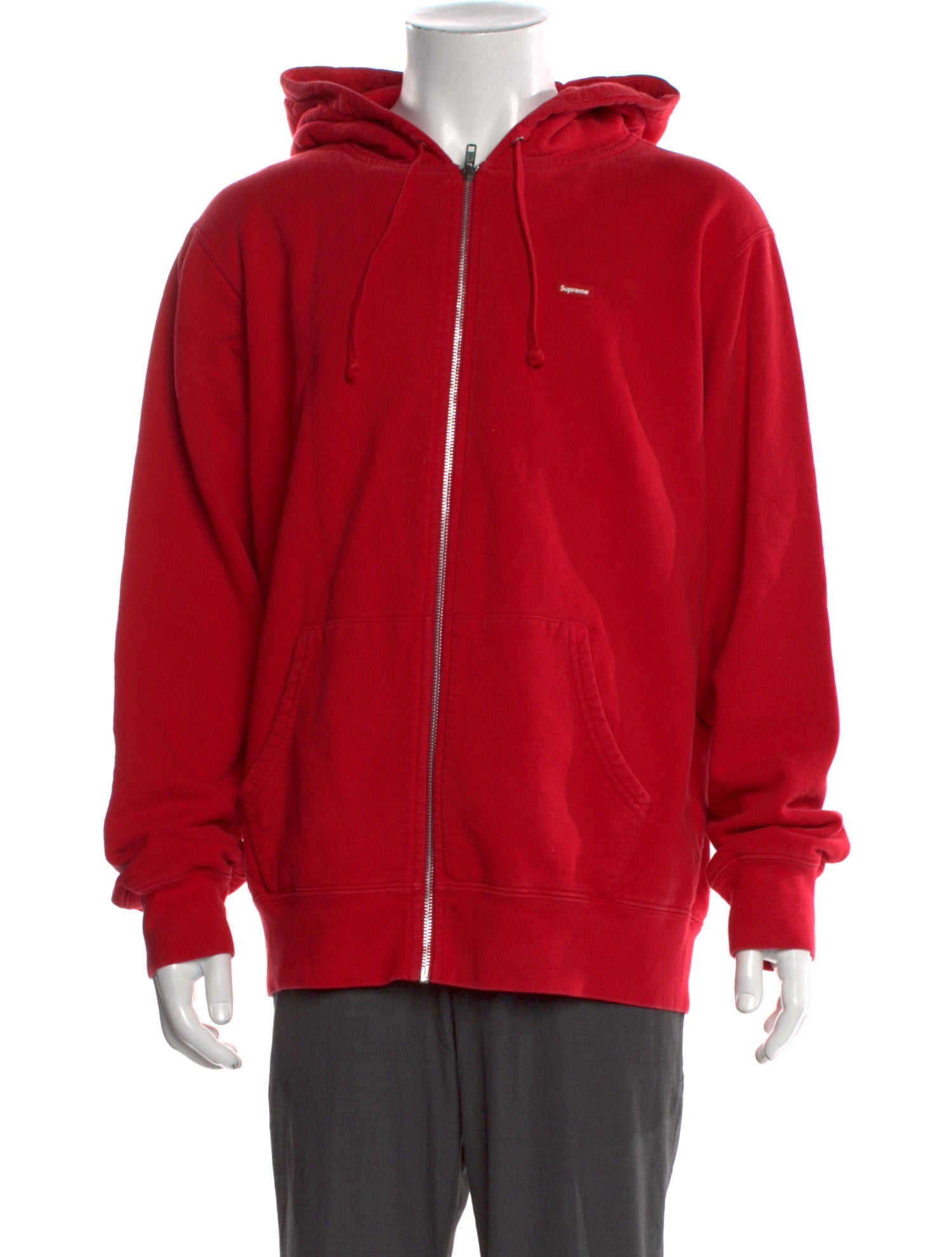 Supreme Small Box Logo Crew Neck Hoodie