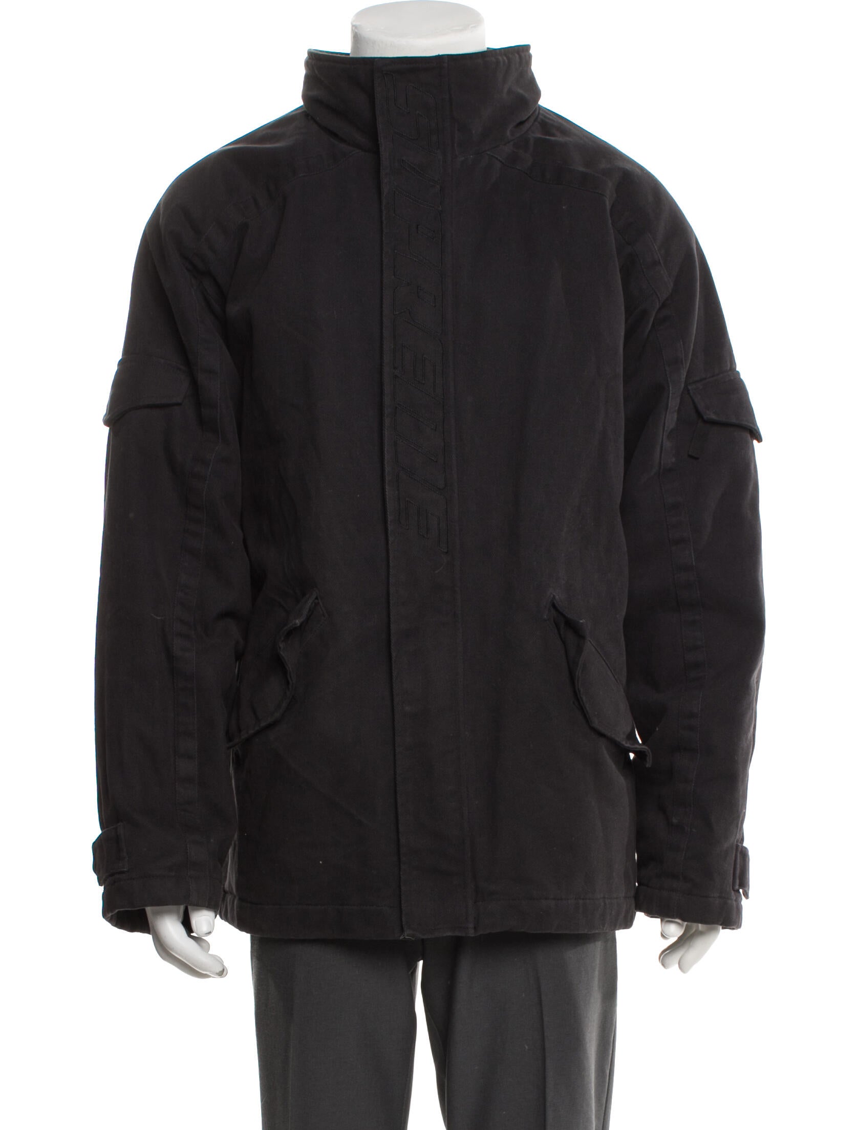 Supreme 2022 Brushed Twill Zip Utility Jacket