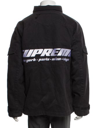 Supreme 2022 Brushed Twill Zip Utility Jacket