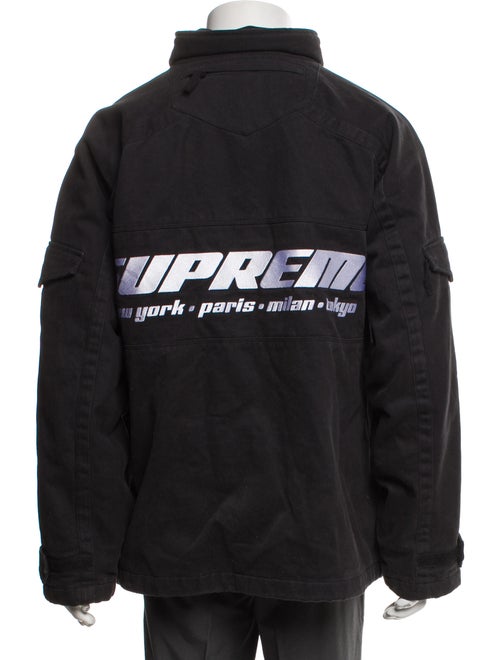 Supreme 2022 Brushed Twill Zip Utility Jacket