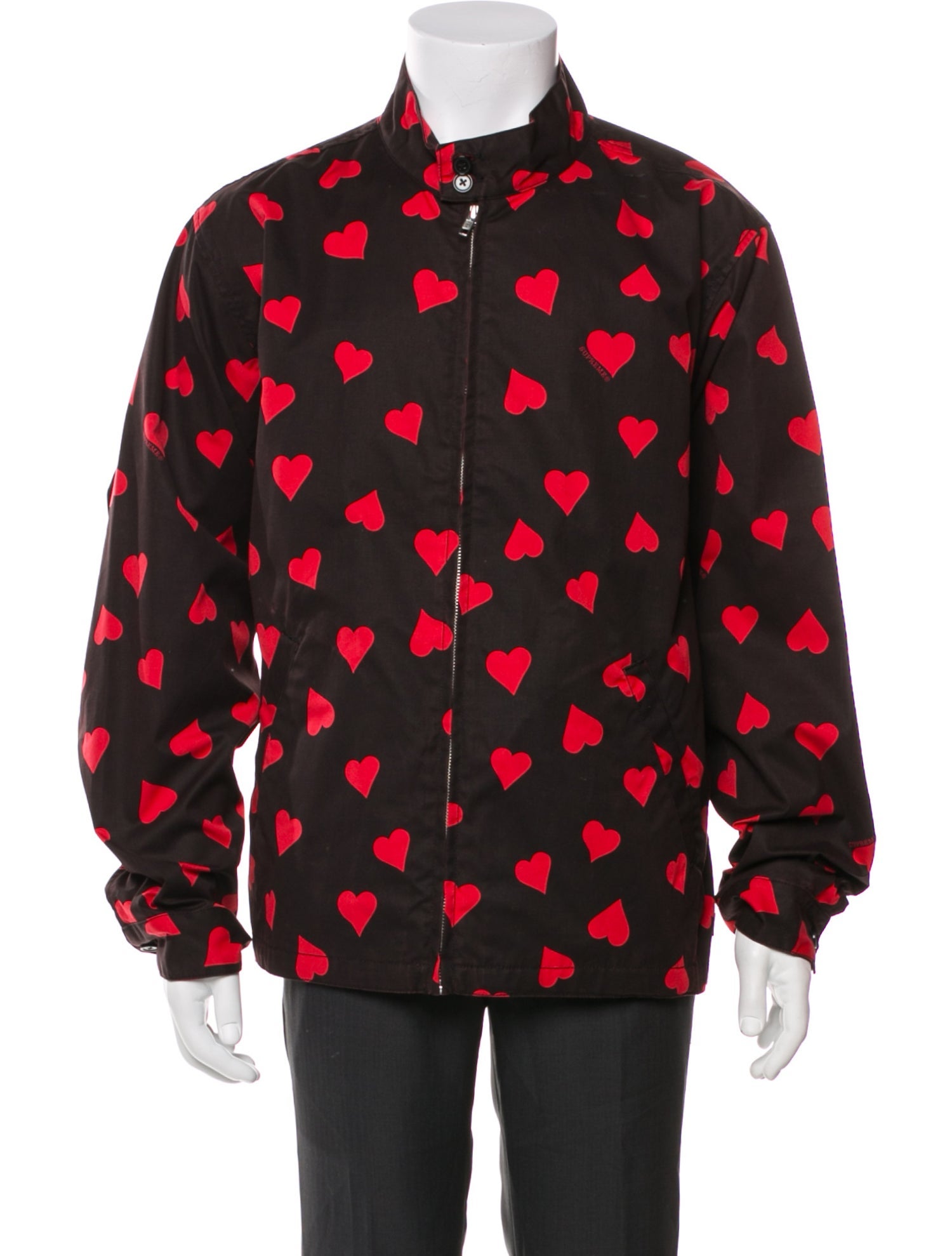 Supreme 2017 Hearts Harrington Windbreaker