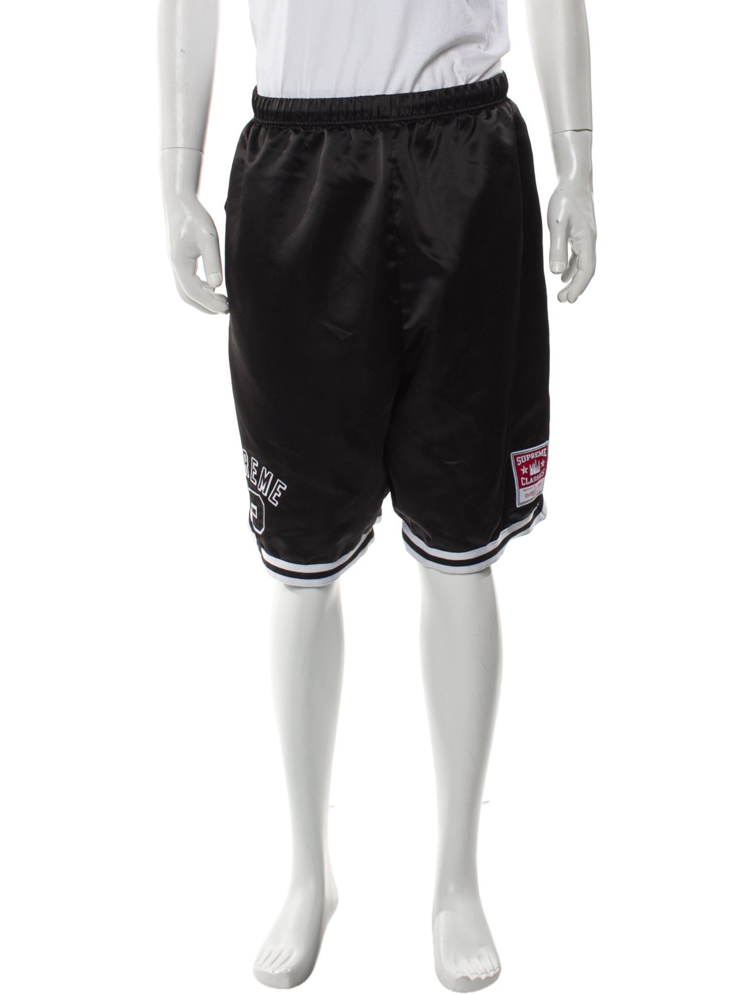 Supreme x Mitchell & Ness Graphic Print Jogger Shorts