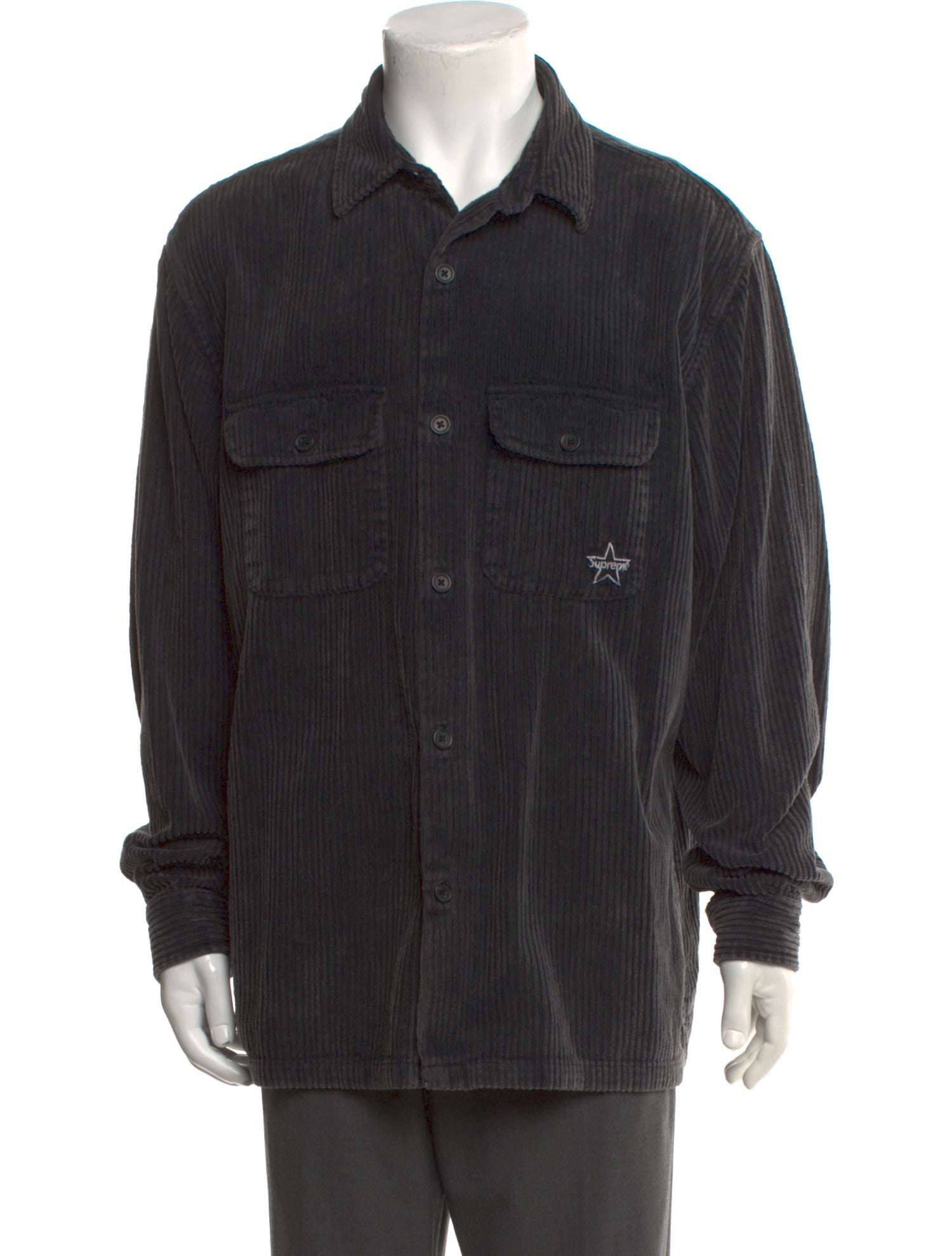 Supreme Long Sleeve Denim Shirt