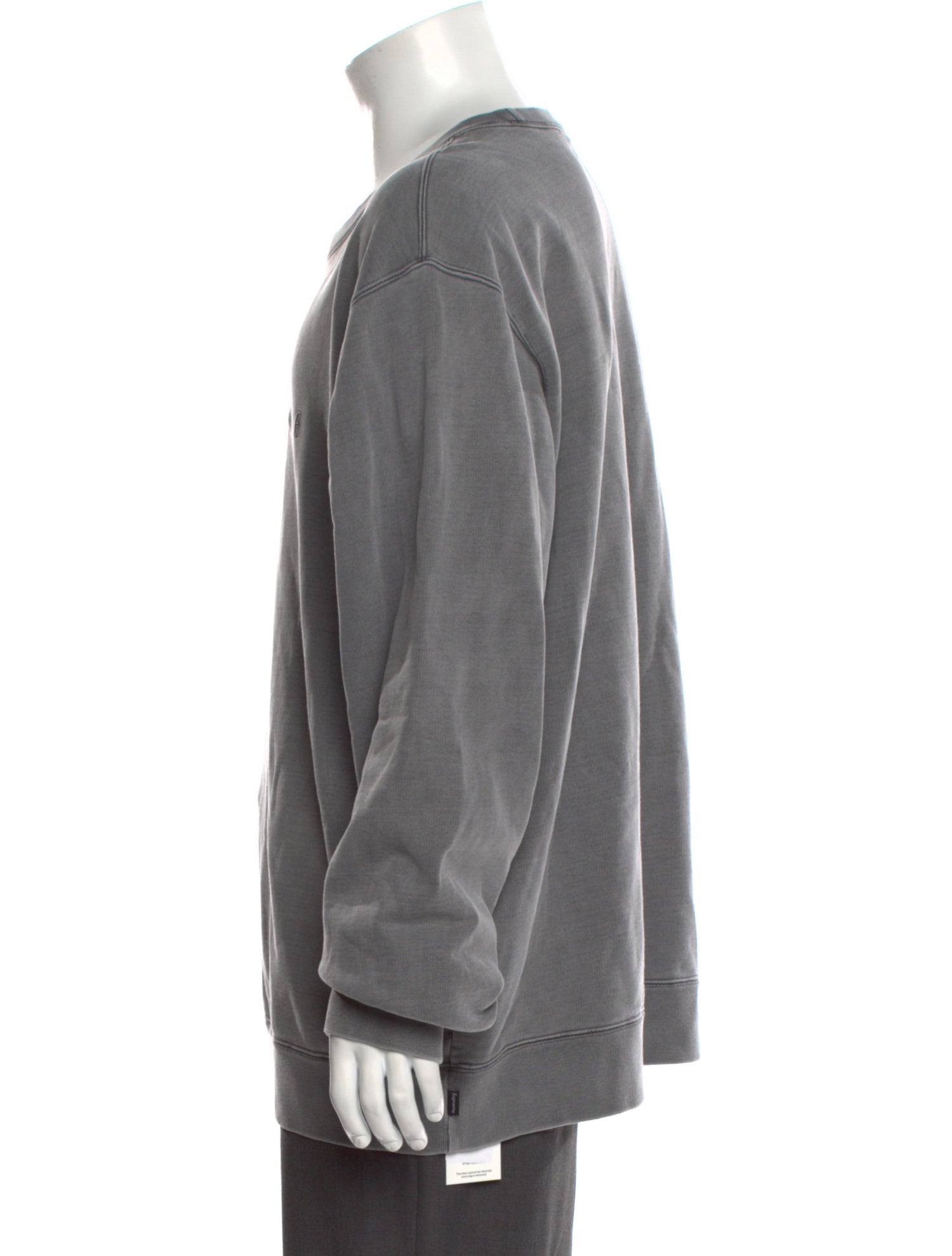 Supreme Overdyed Scoop Neck Sweatshirt