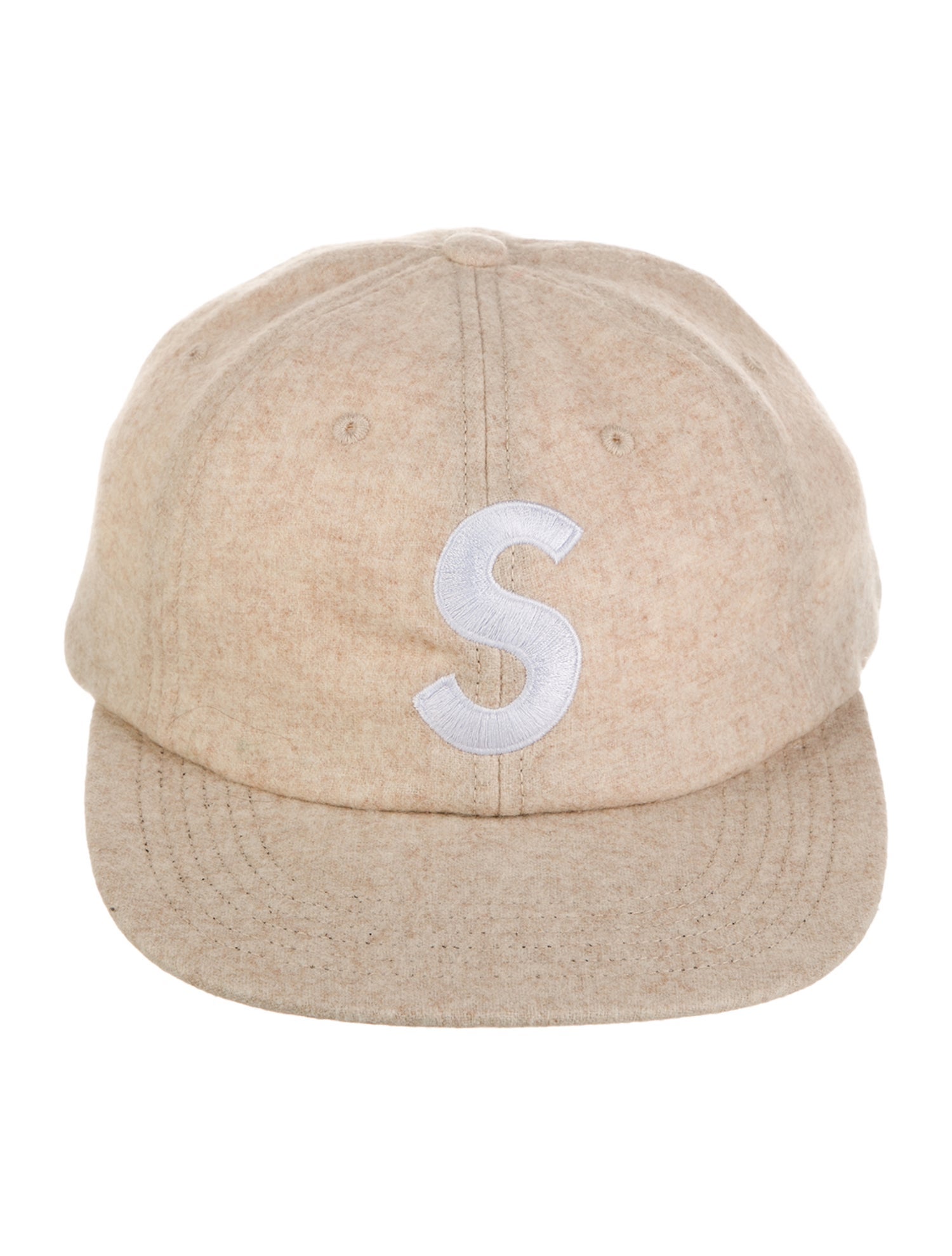 Supreme Wool S Logo 6-Panel Hat