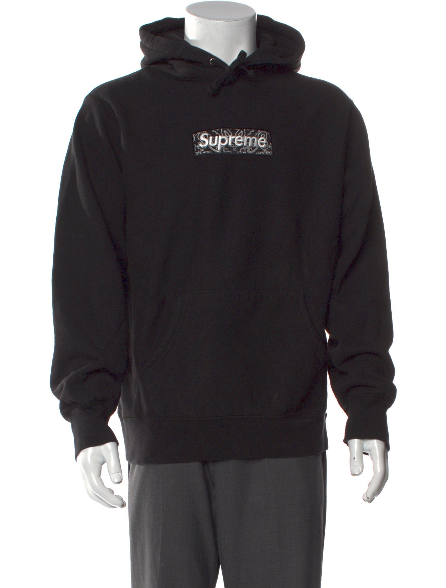 Supreme 2019 Bandana Box Logo Hoodie