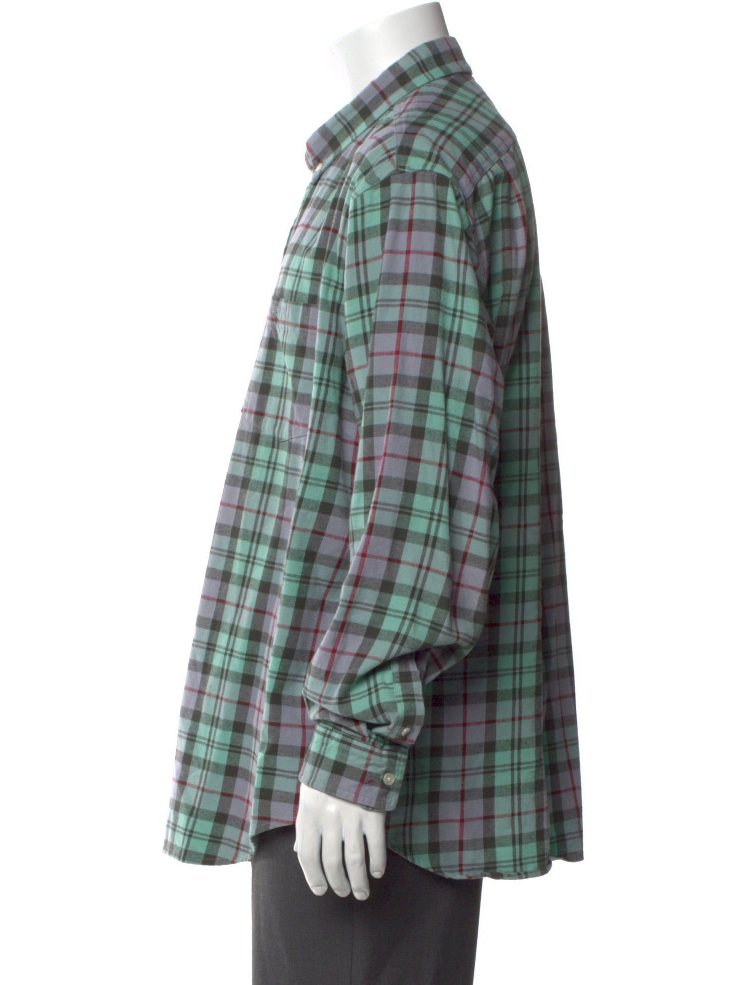 Supreme Plaid Plaid Print Shirt