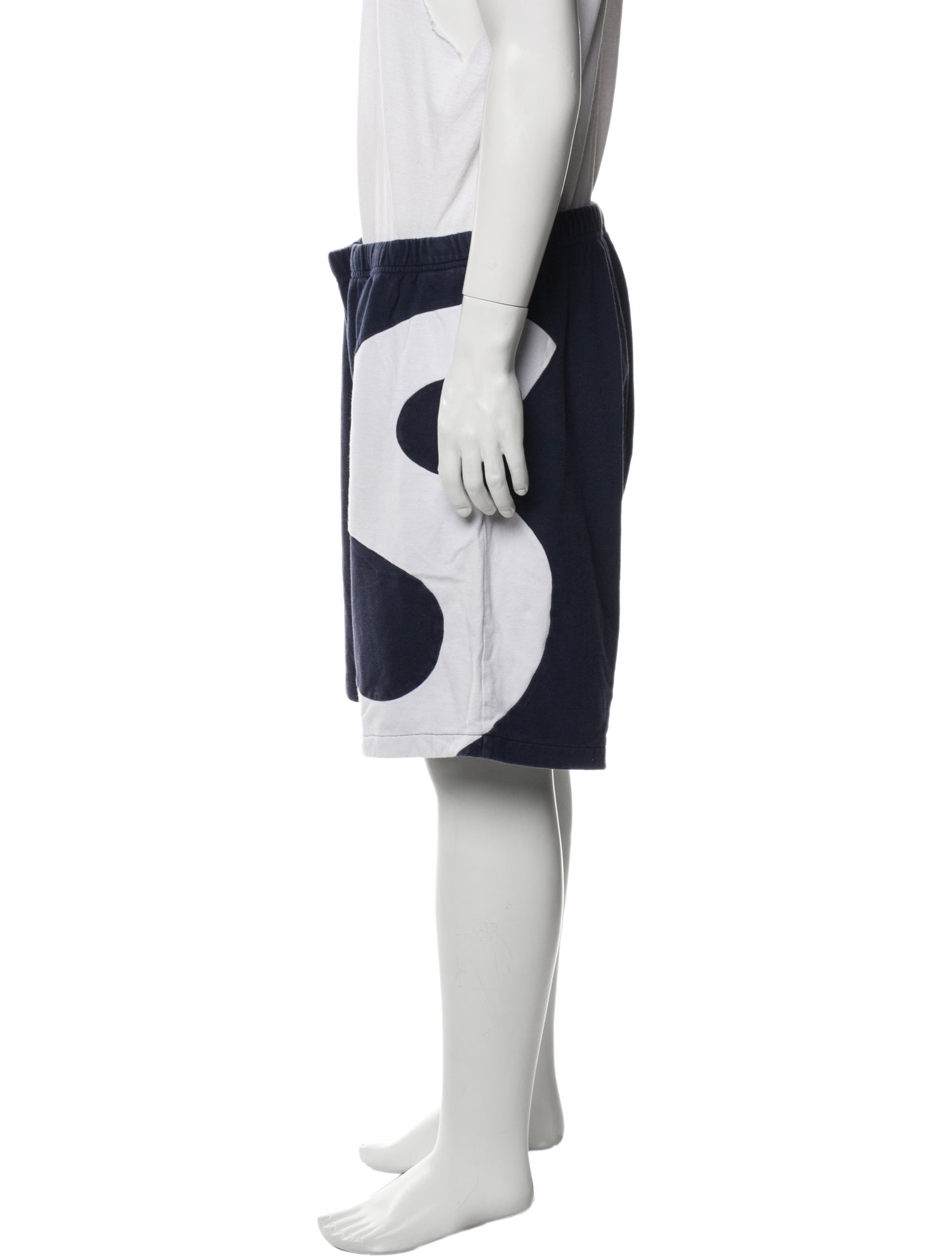 Supreme Colorblock Pattern Jogger Shorts