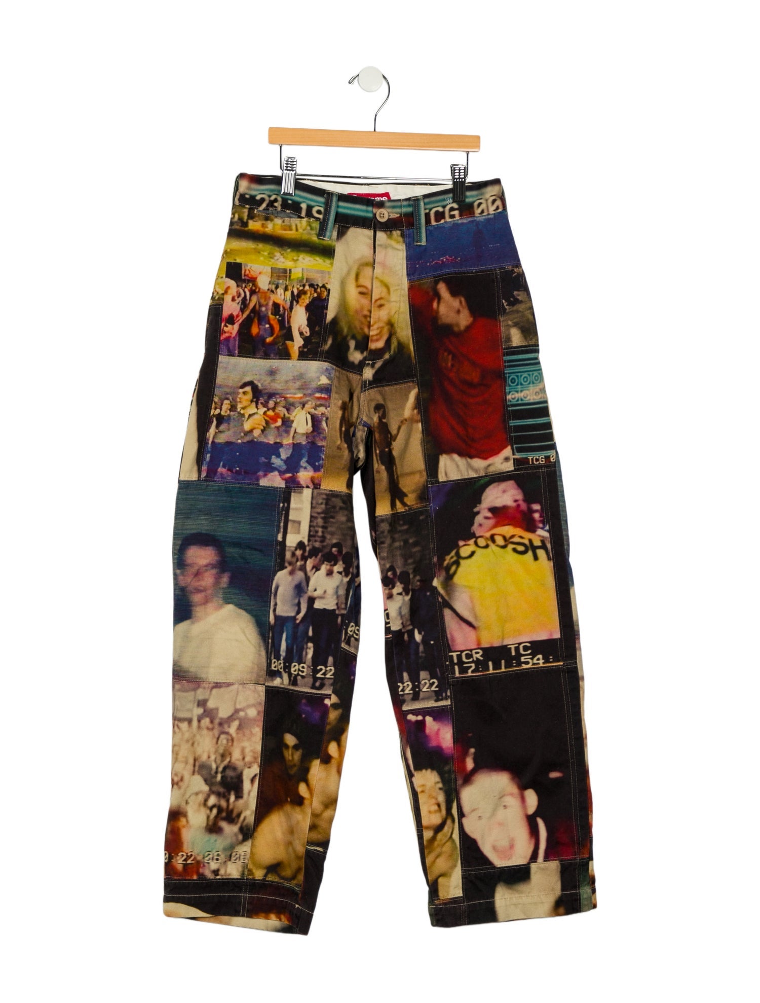 Supreme Printed Wide Leg Pants