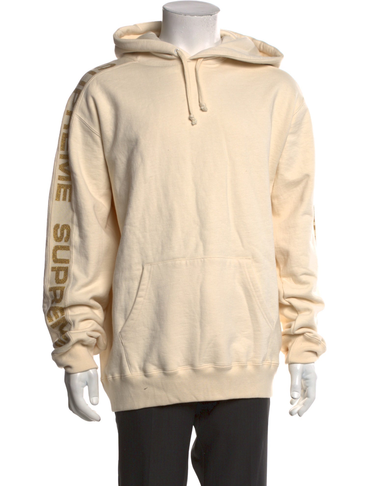 Supreme Graphic Print Crew Neck Hoodie