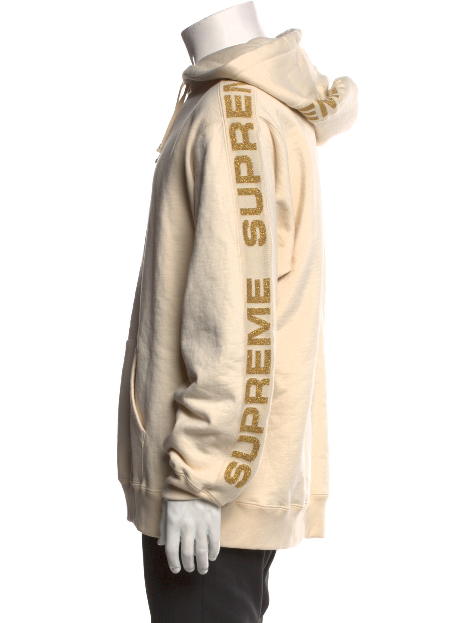 Supreme Graphic Print Crew Neck Hoodie