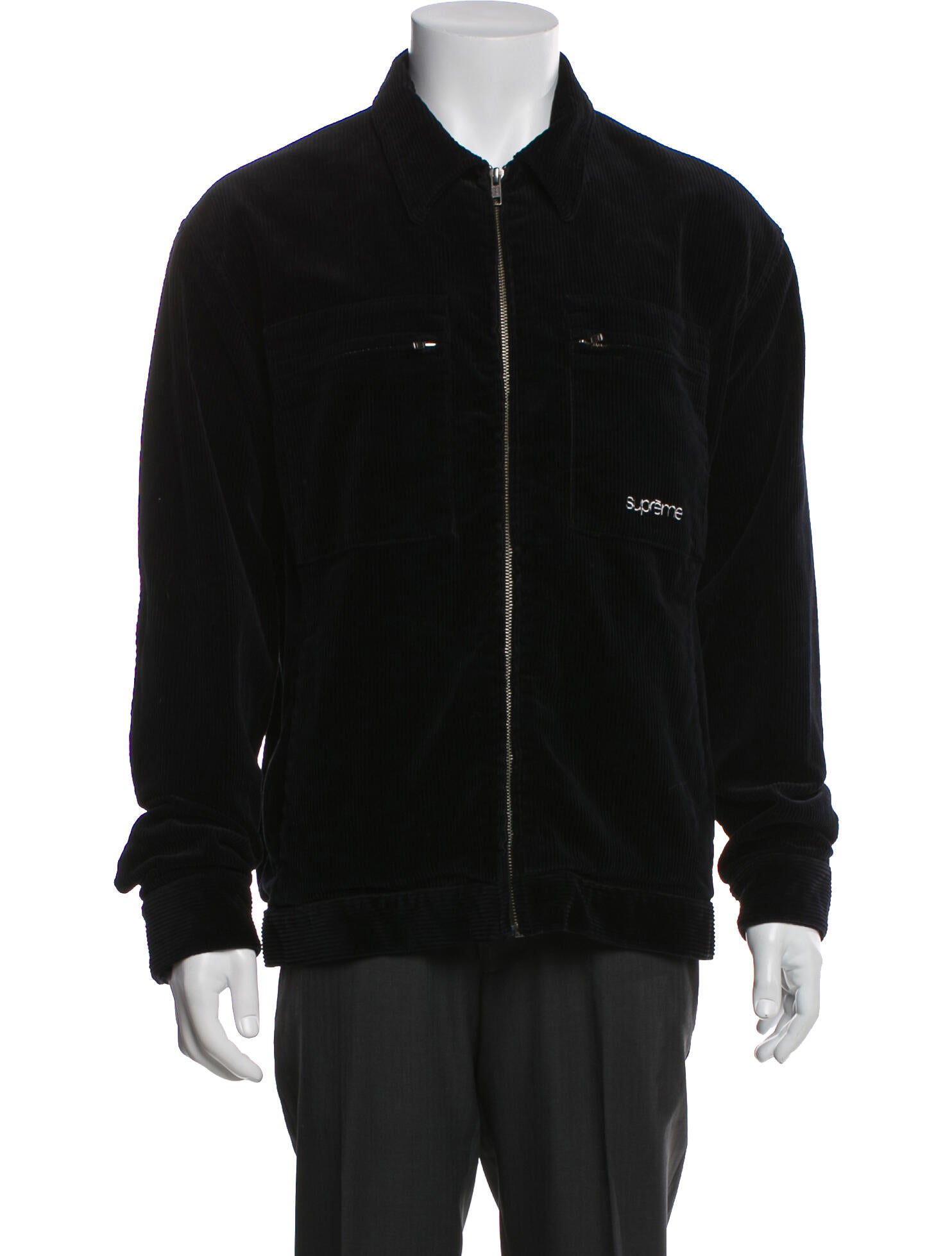 Supreme 2021 Corduroy Zip Bomber Jacket